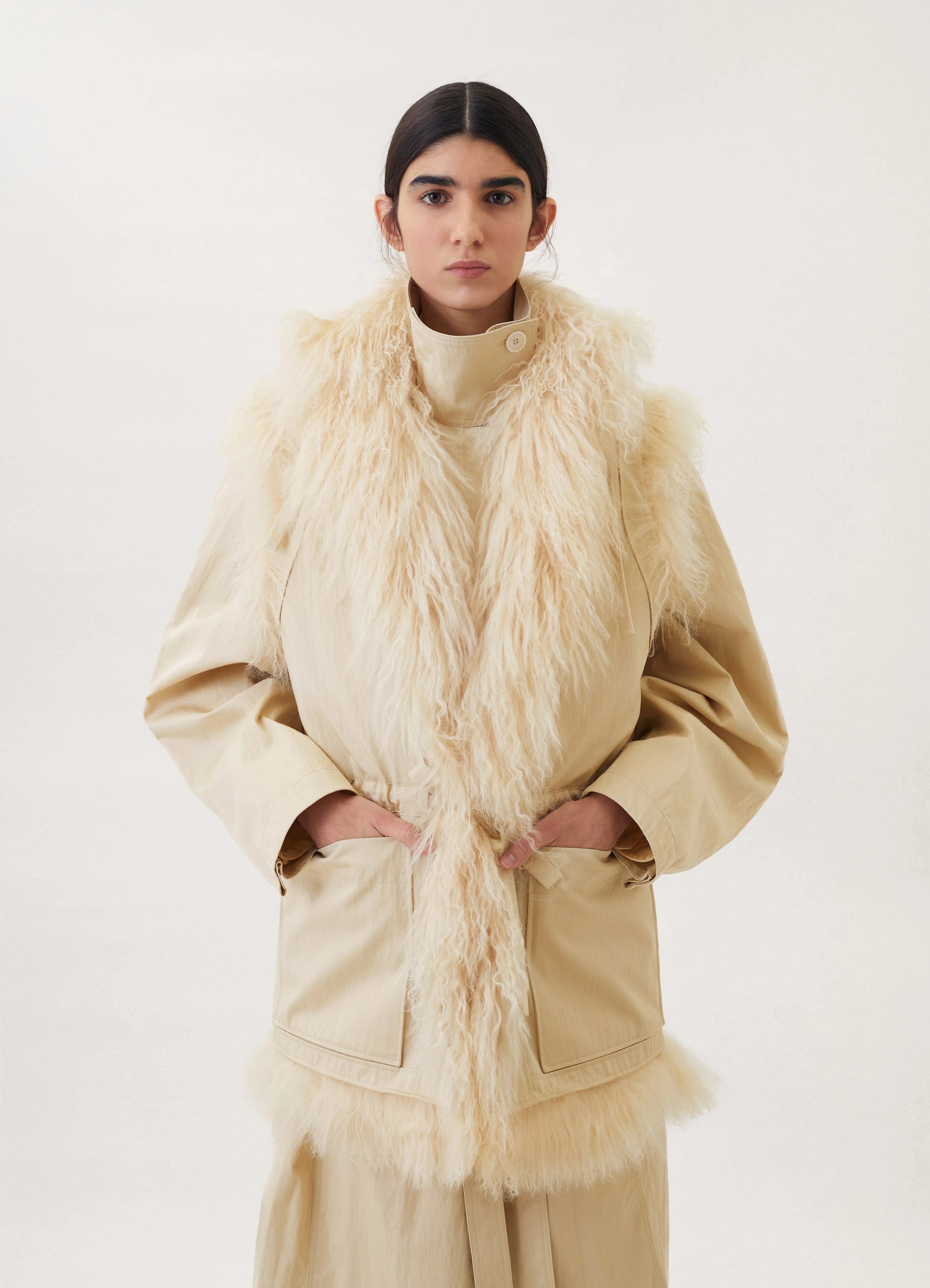 MONGOLIAN-FUR GILET sold by Lemaire product image thumbnail 4