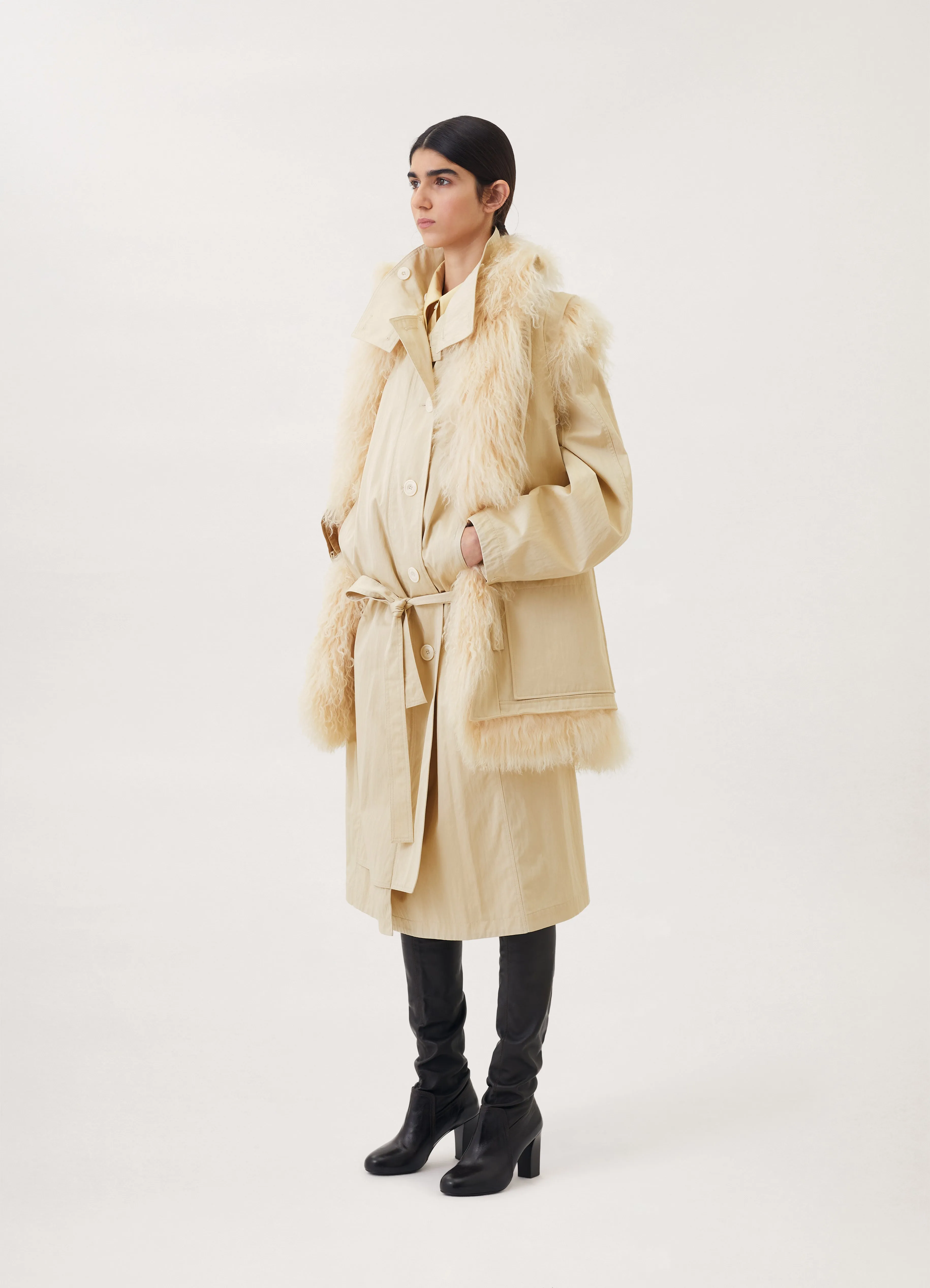 MONGOLIAN-FUR GILET sold by Lemaire product image thumbnail 5