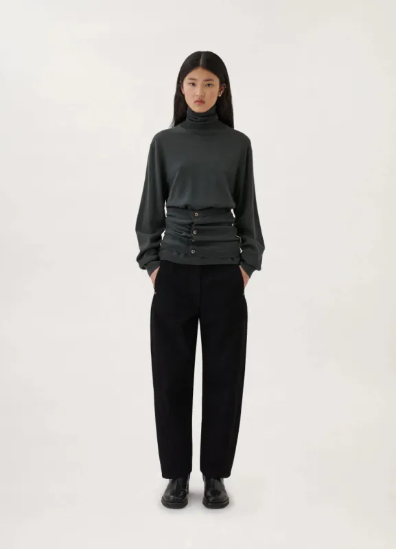 BUTTONED TURTLENECK sold by Lemaire