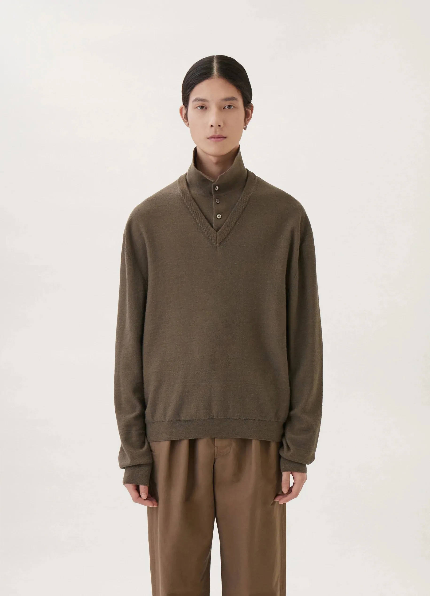 TROMPE L'OEIL POLO SHIRT sold by Lemaire