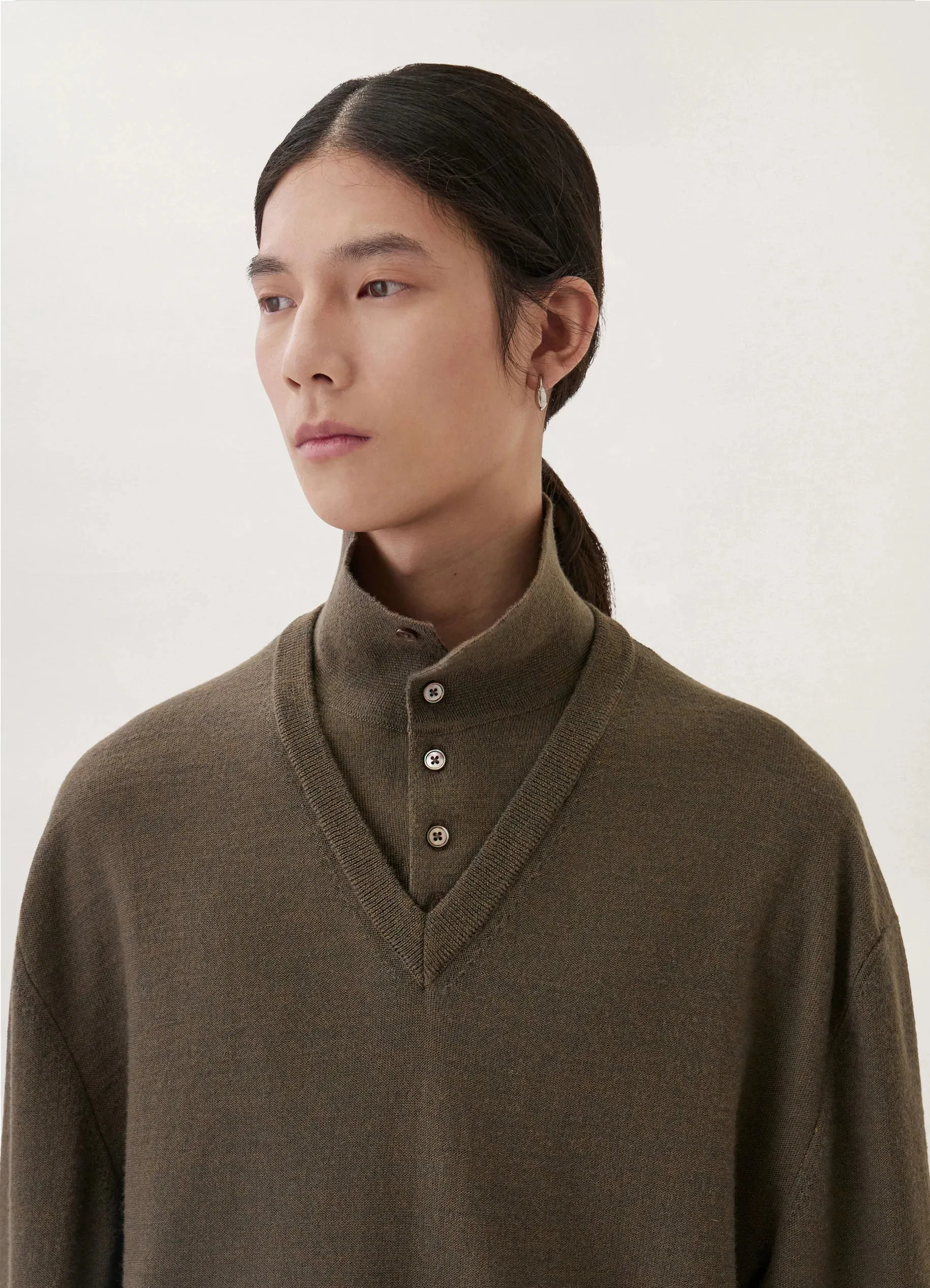 TROMPE L'OEIL POLO SHIRT sold by Lemaire product image thumbnail 3