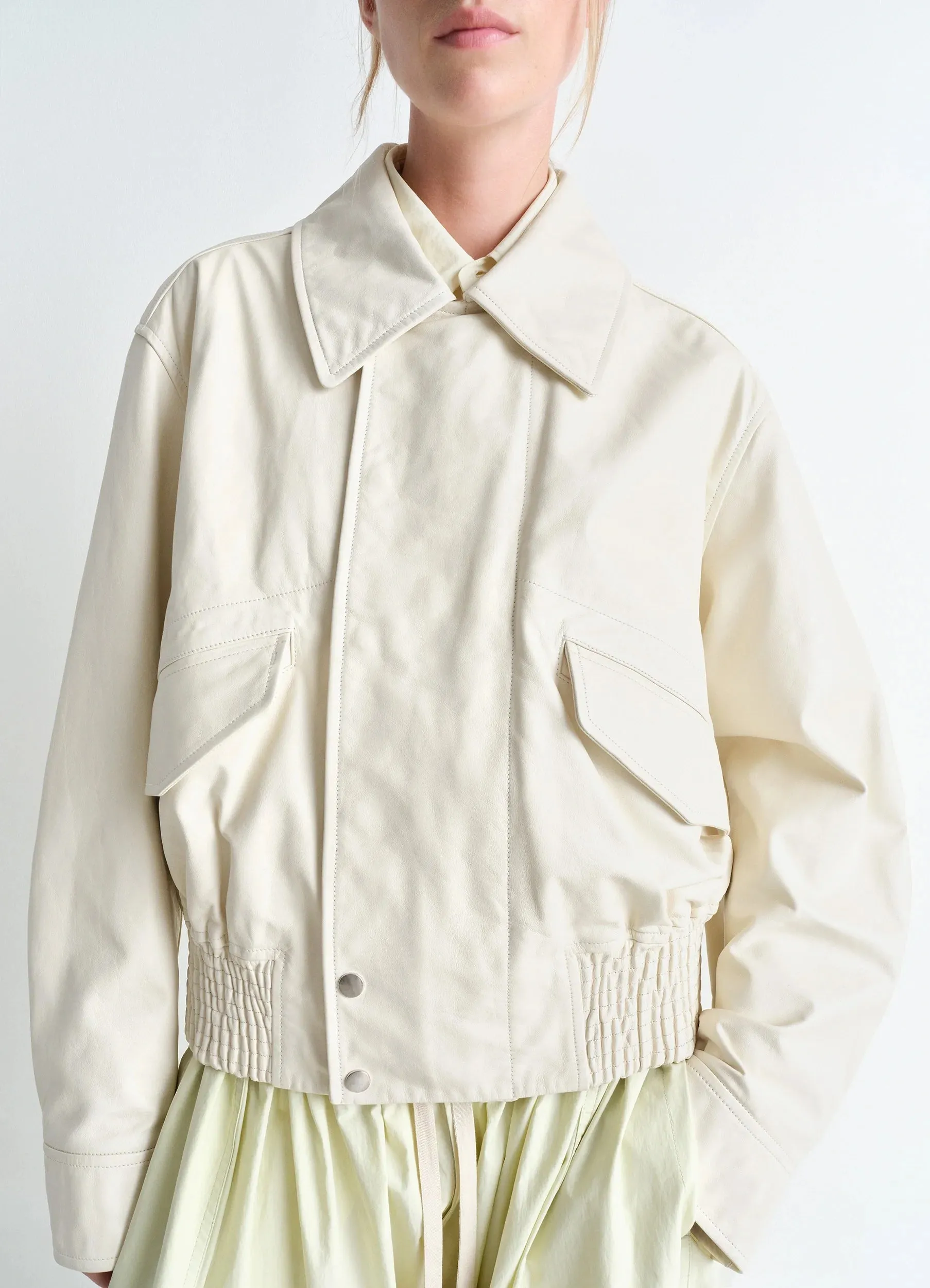 LEATHER BLOUSON sold by Lemaire product image thumbnail 2