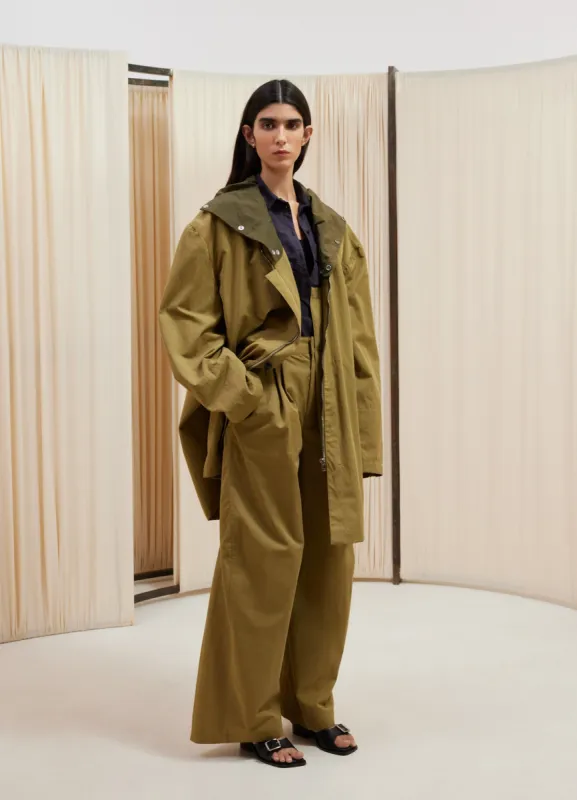 ZIPPED WATER REPELLENT PARKA sold by Lemaire