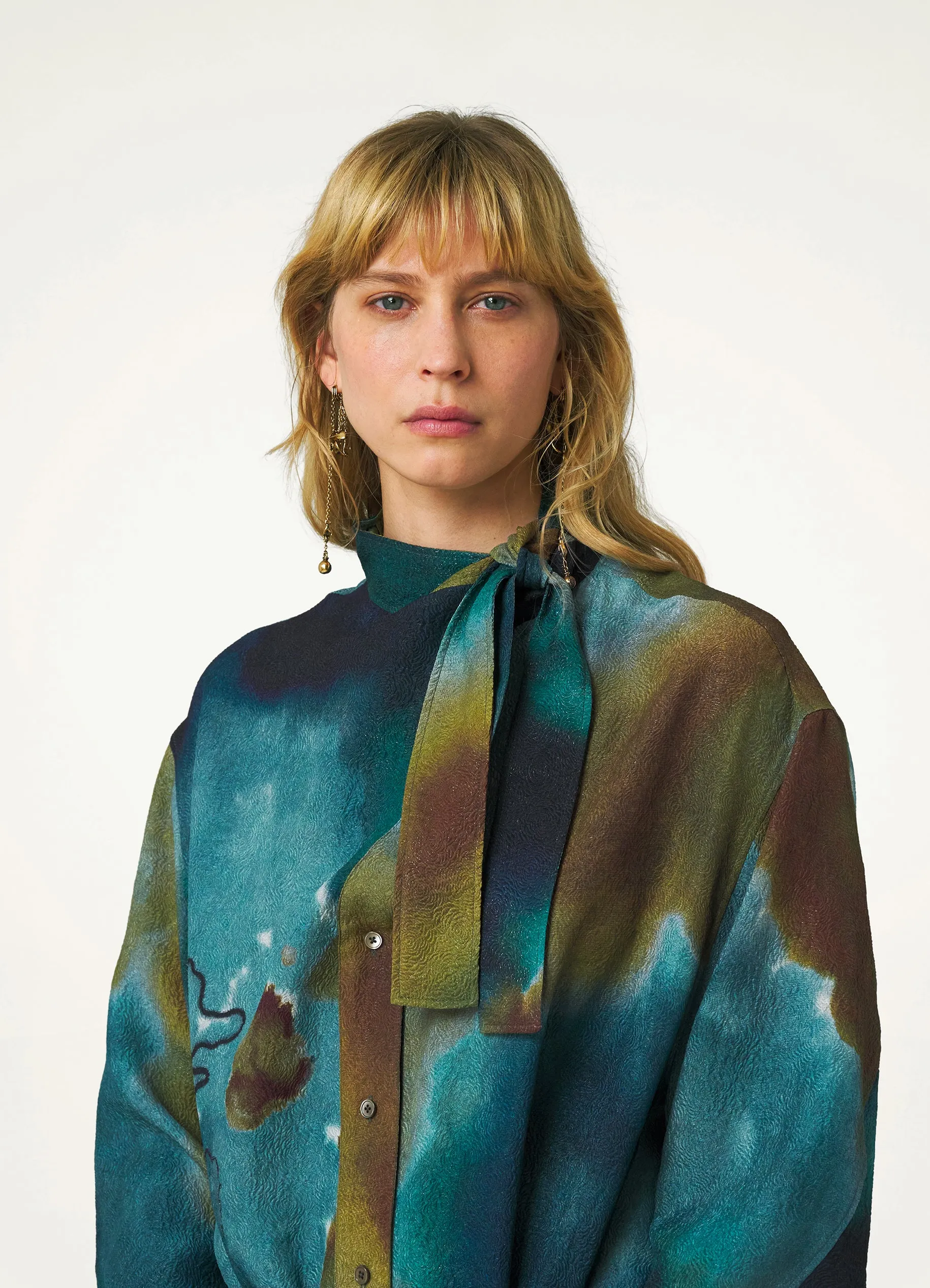 PRINTED LONG DRESS sold by Lemaire product image thumbnail 3