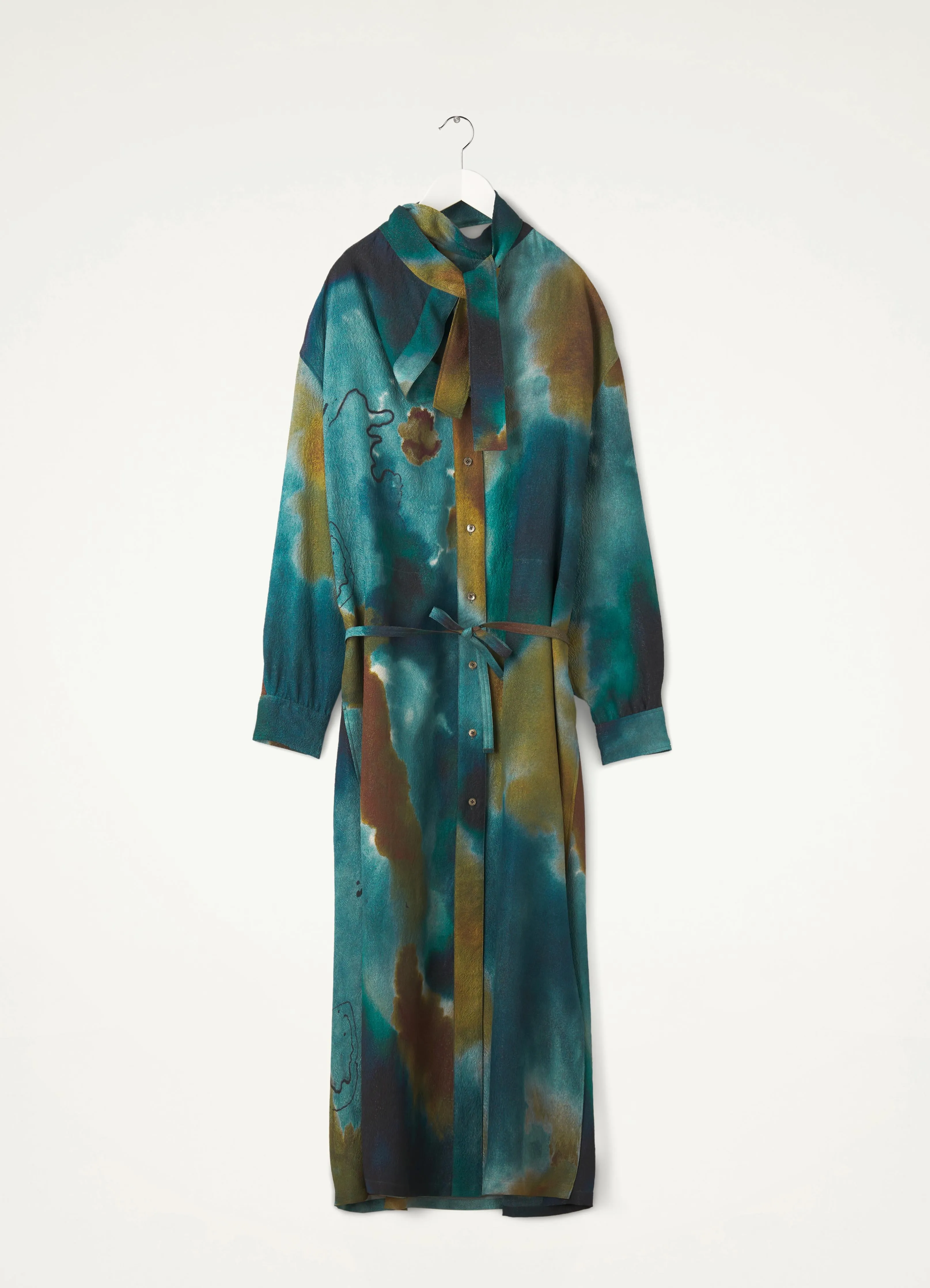 PRINTED LONG DRESS sold by Lemaire product image thumbnail 5