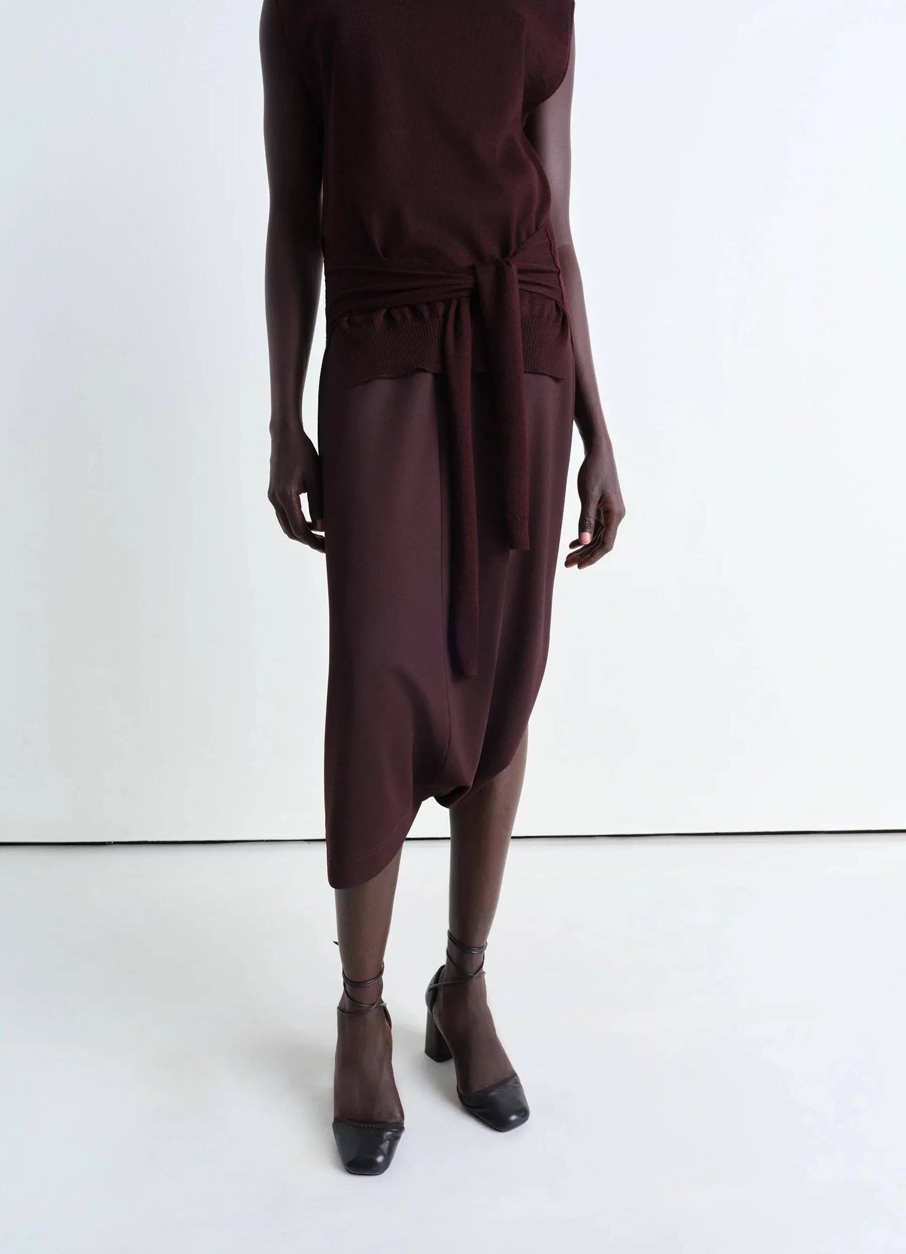 TWISTED HEM SKIRT sold by Lemaire product image thumbnail 3