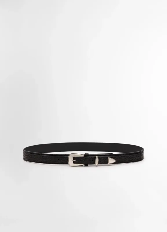 MINIMAL WESTERN BELT IN LEATHER made by Lemaire