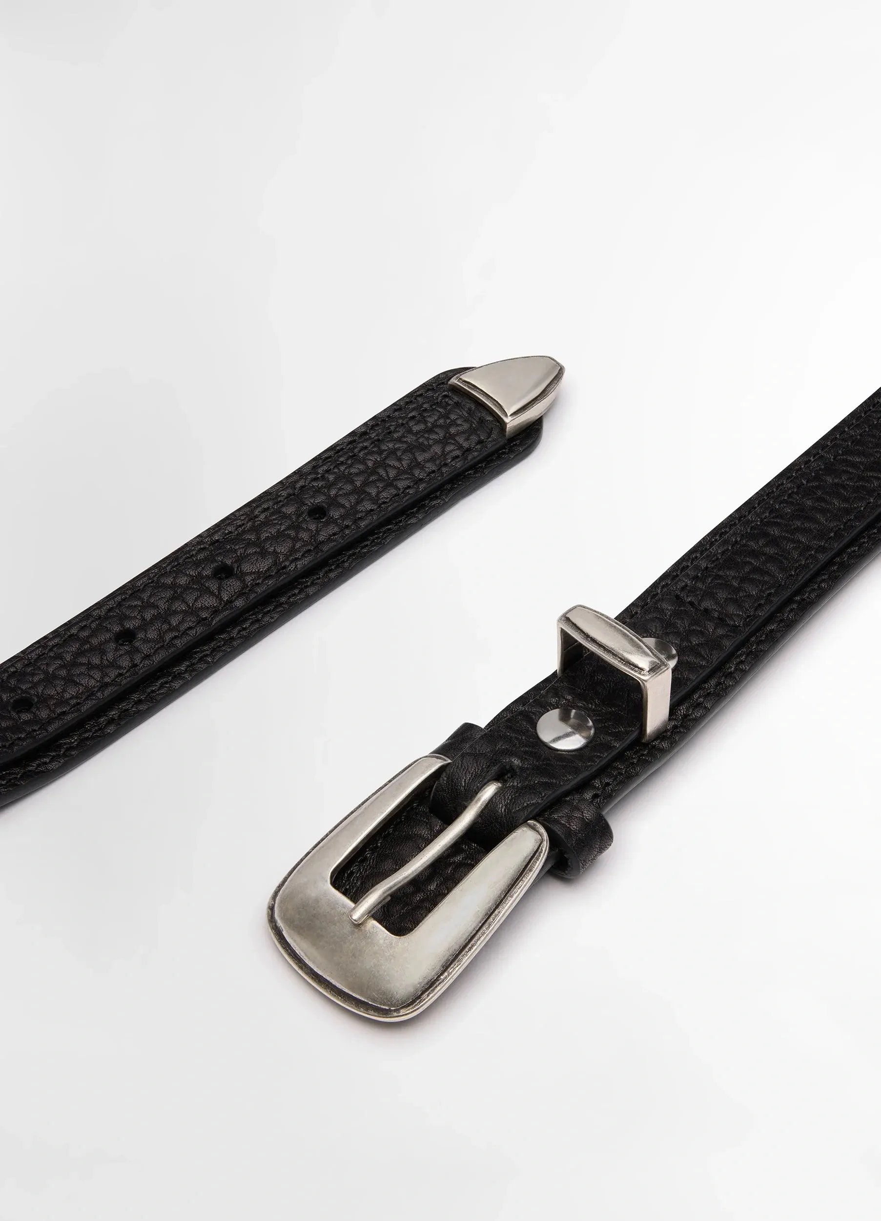 MINIMAL WESTERN BELT IN LEATHER sold by Lemaire product image thumbnail 4