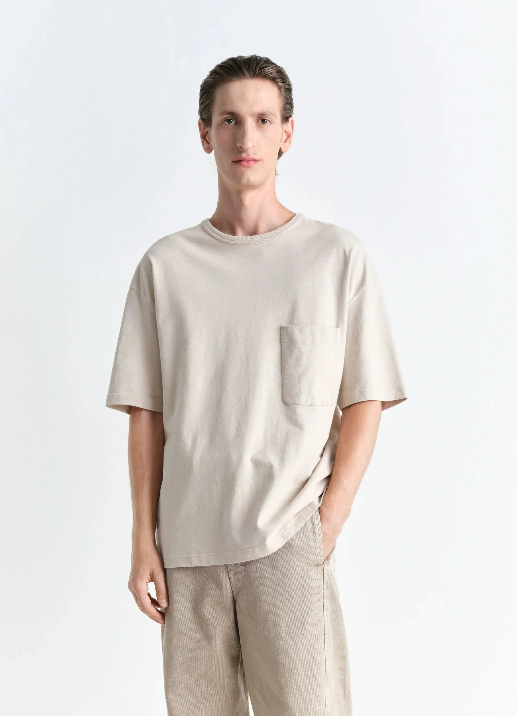 BOXY SHORT SLEEVE T-SHIRT sold by Lemaire
