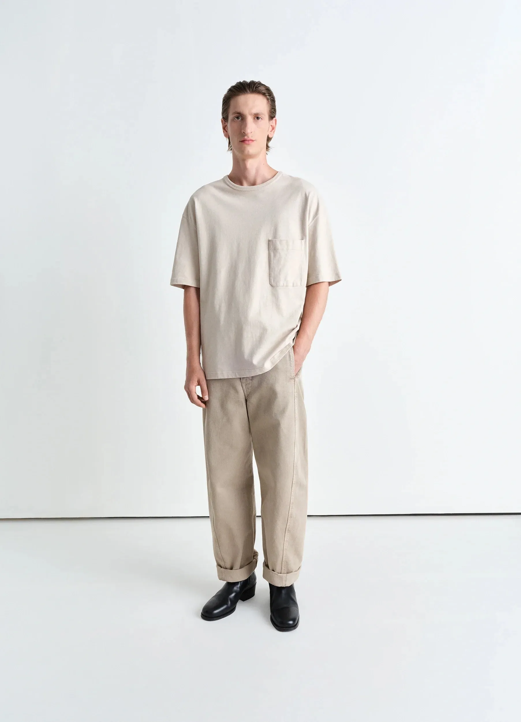 BOXY SHORT SLEEVE T-SHIRT sold by Lemaire product image thumbnail 2