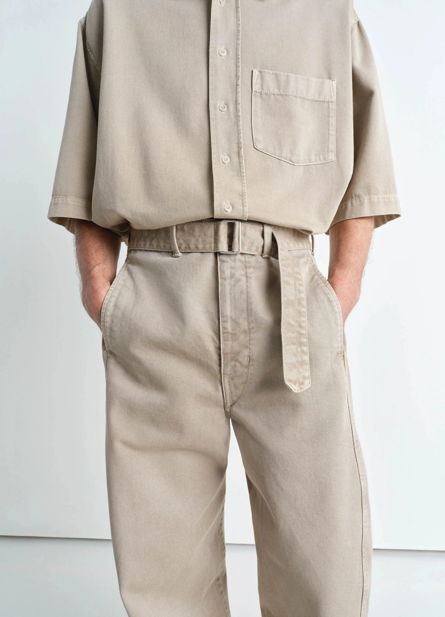 TWISTED BELTED PANTS sold by Lemaire product image thumbnail 2