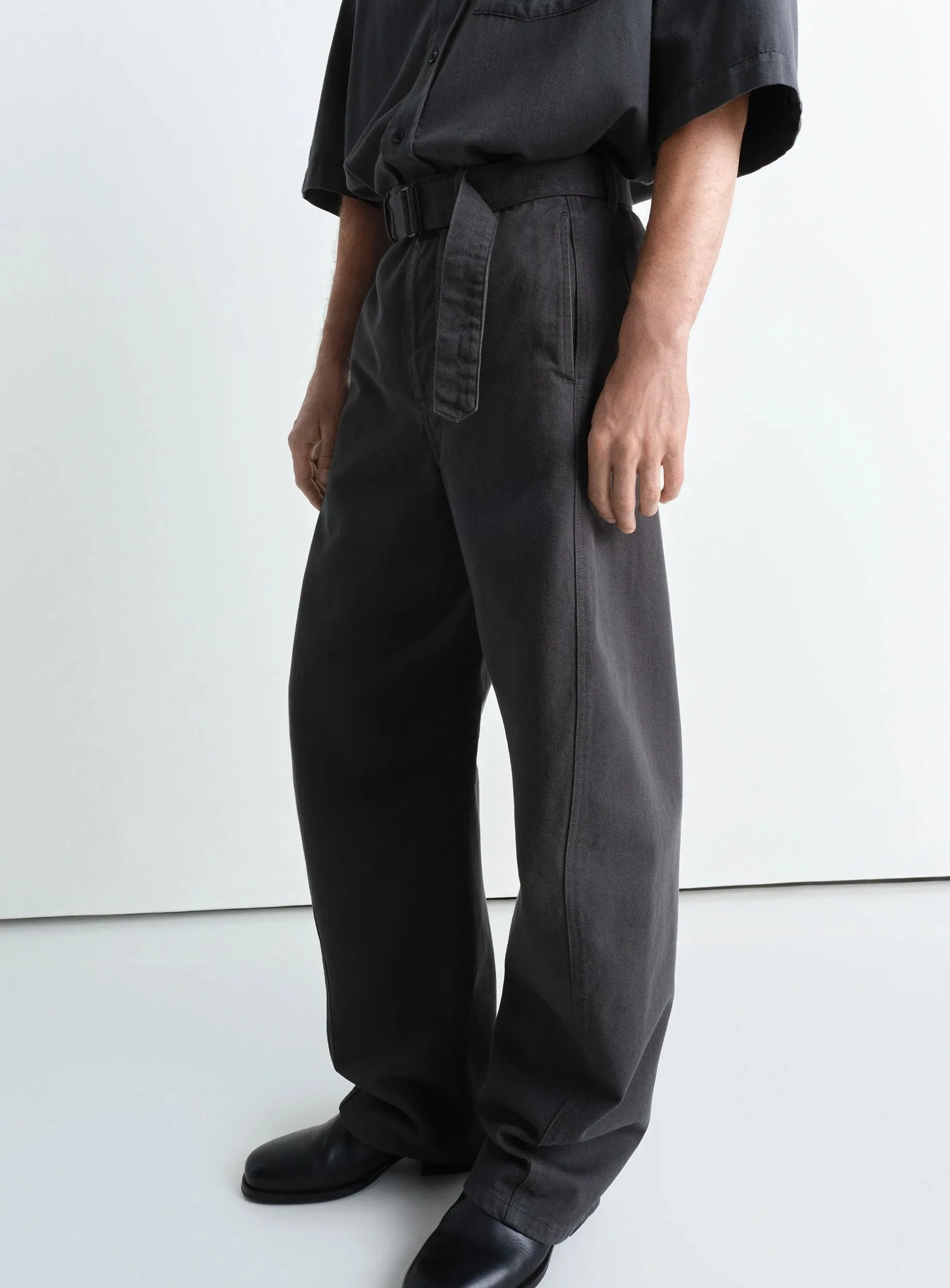 TWISTED BELTED PANTS sold by Lemaire product image thumbnail 5