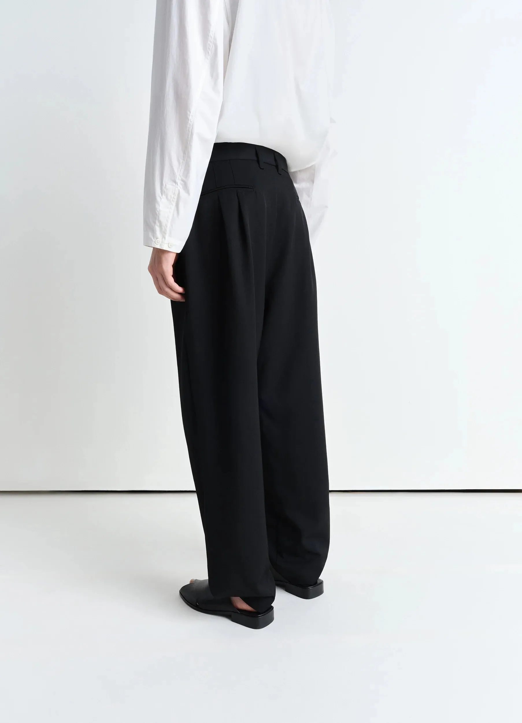 DRAWSTRING PLEATED PANTS sold by Lemaire product image thumbnail 3