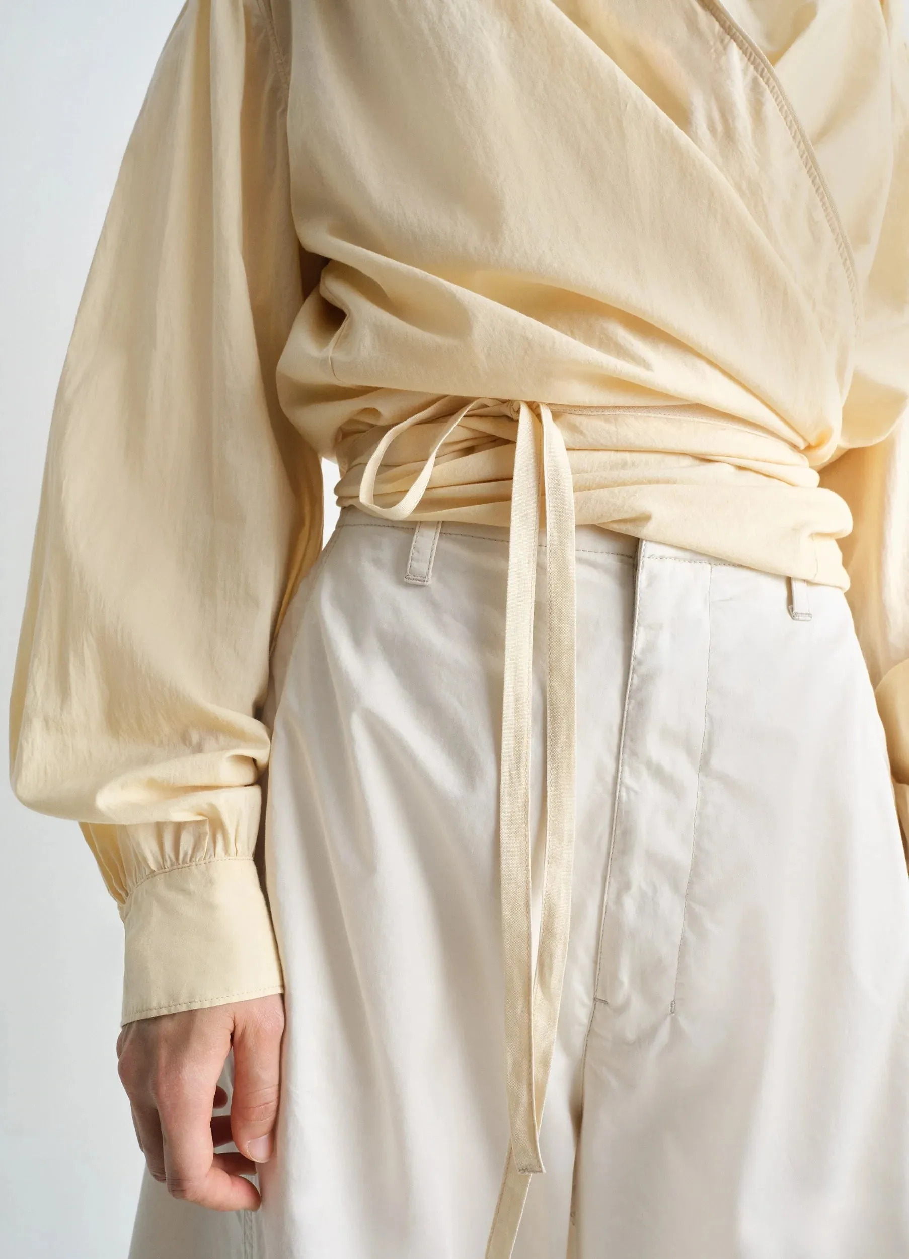 WRAP BLOUSE sold by Lemaire product image thumbnail 3