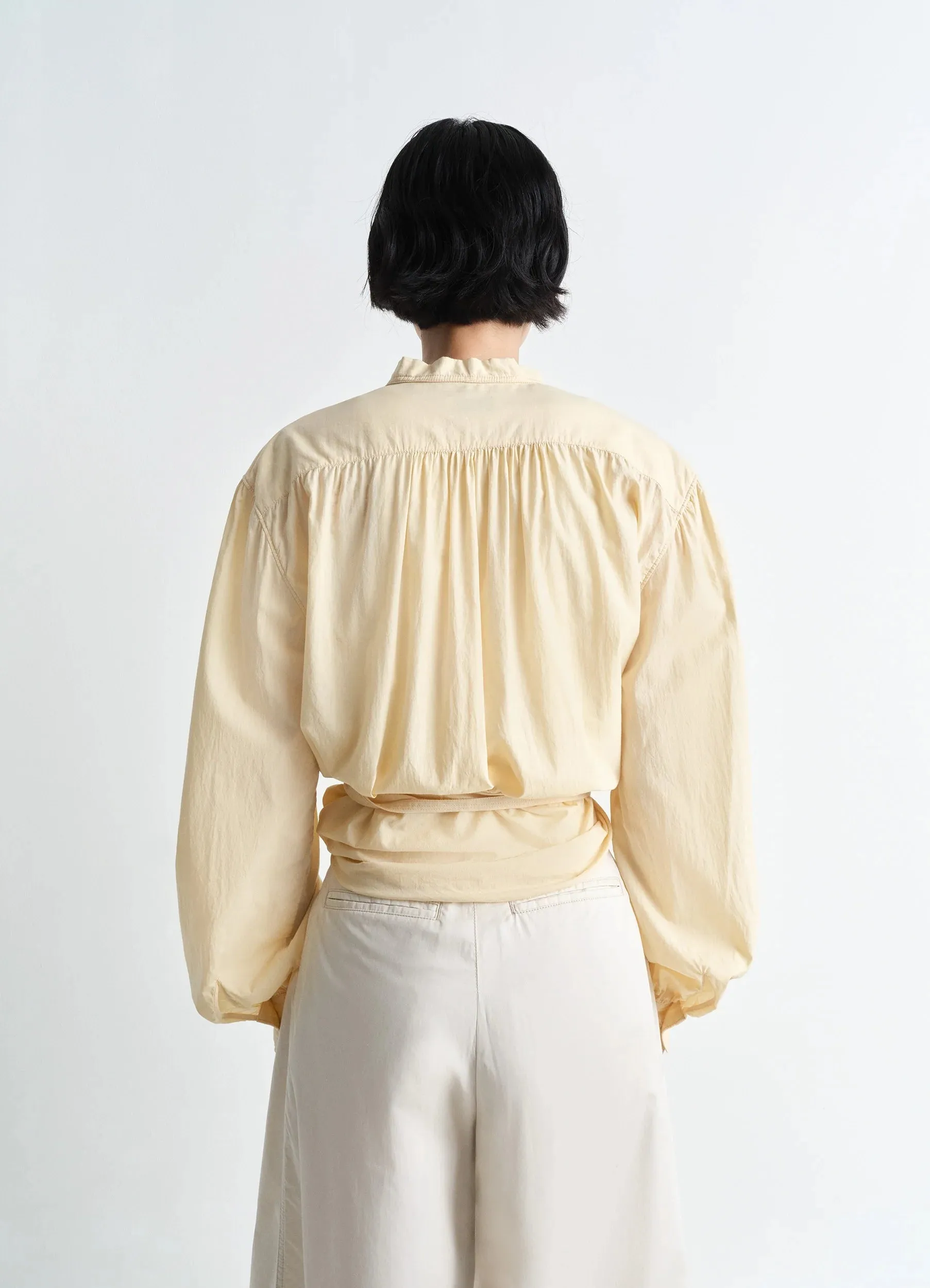 WRAP BLOUSE sold by Lemaire product image thumbnail 4