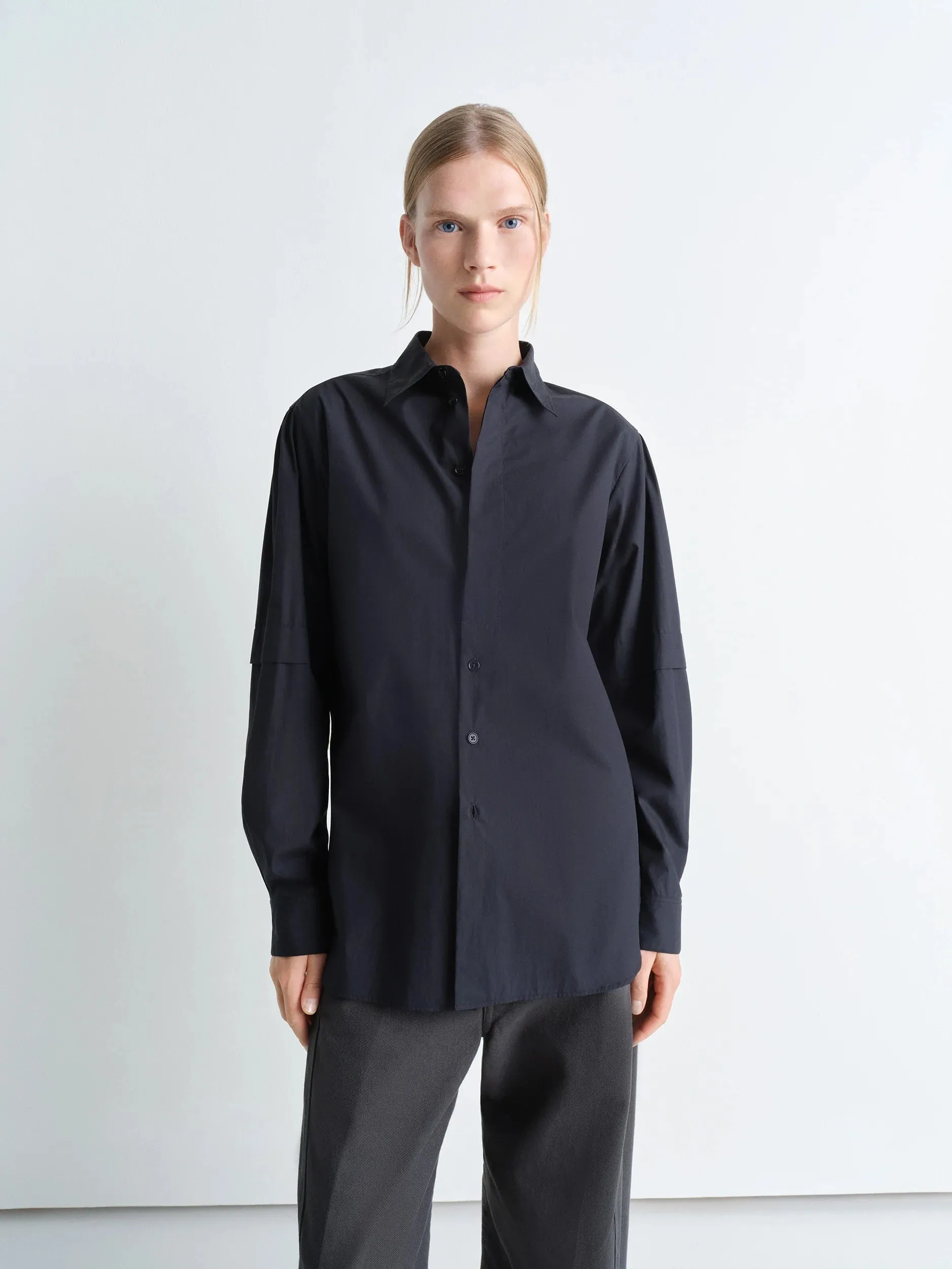 SHIRT WITH SLITS sold by Lemaire