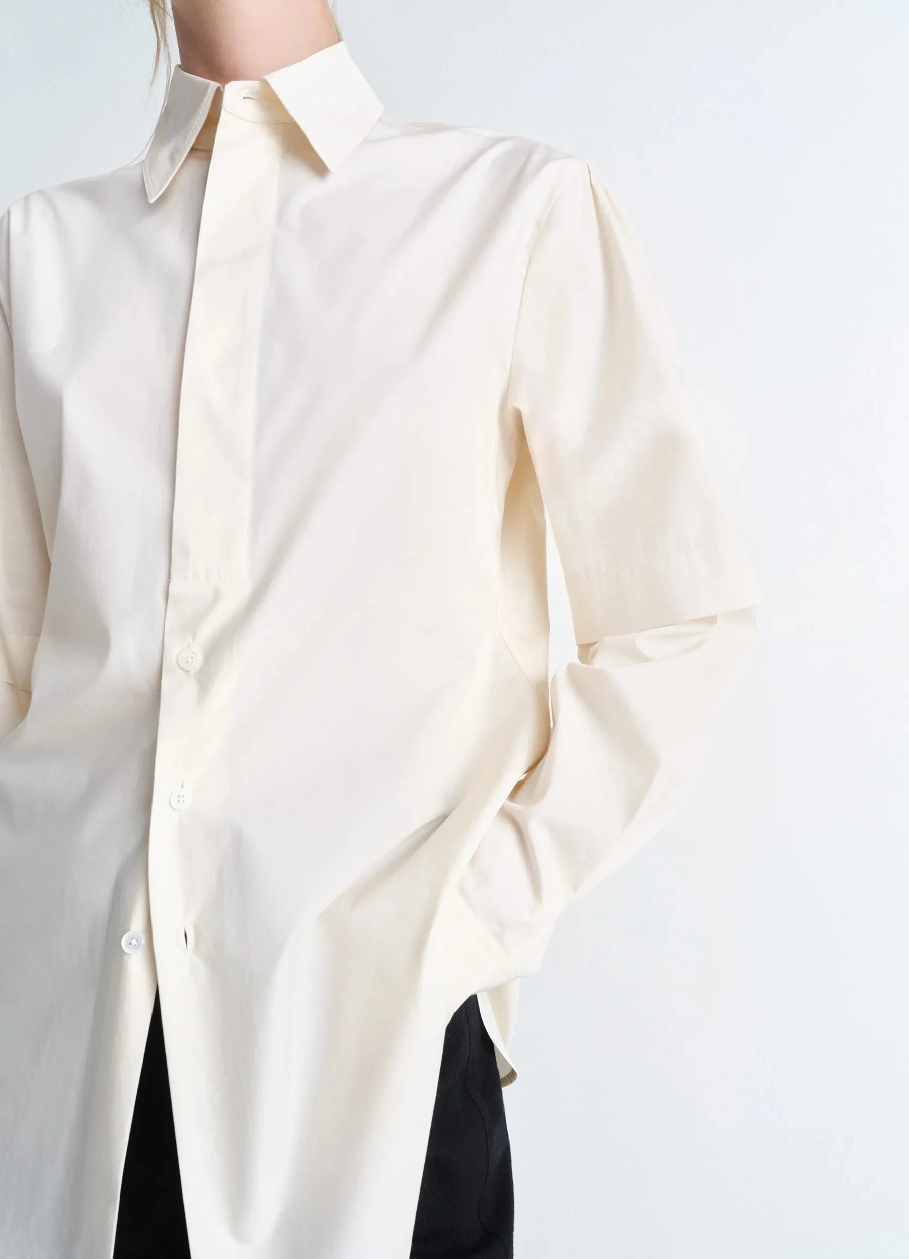 SHIRT WITH SLITS sold by Lemaire product image thumbnail 3
