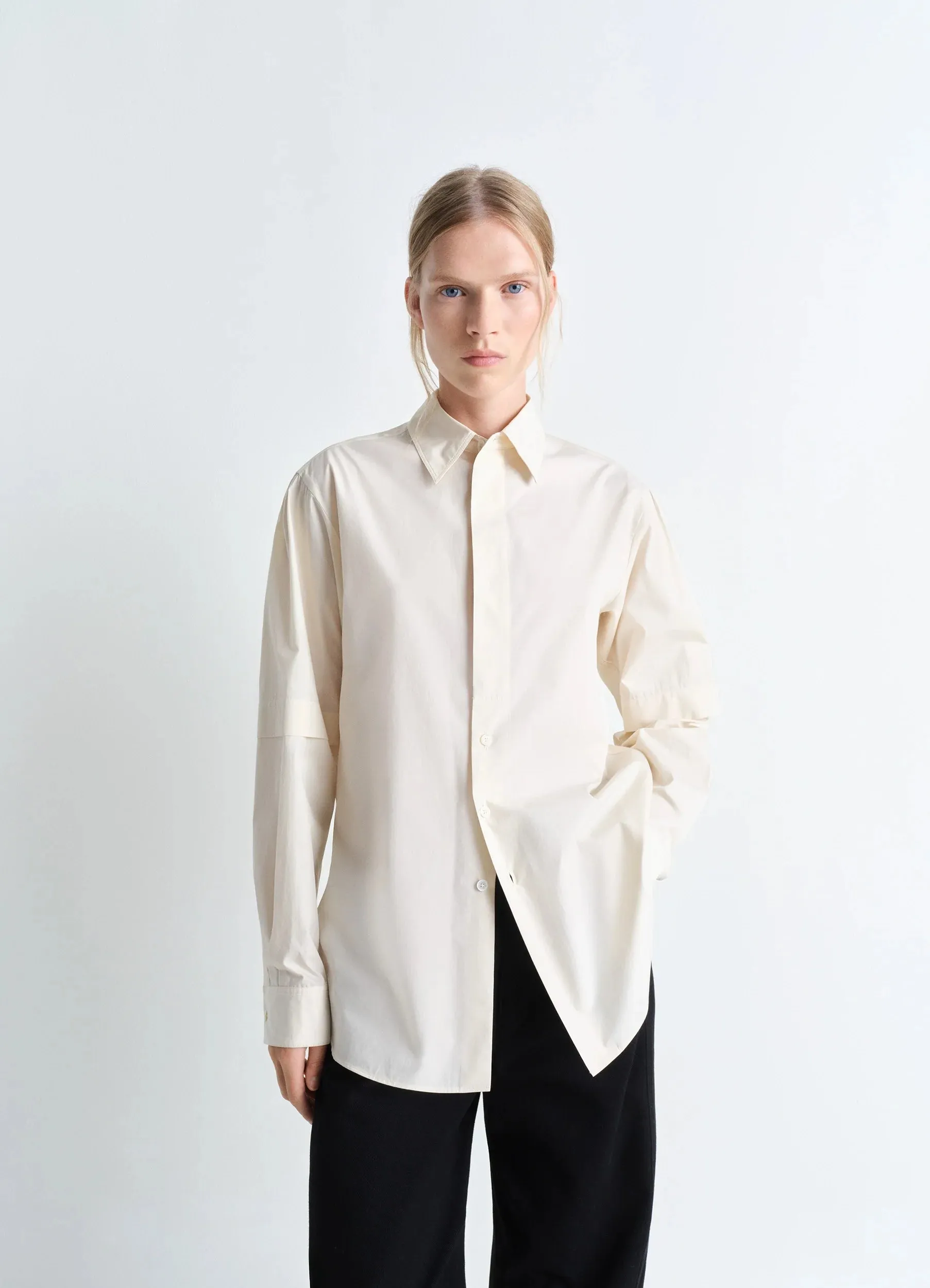 SHIRT WITH SLITS sold by Lemaire product image thumbnail 2