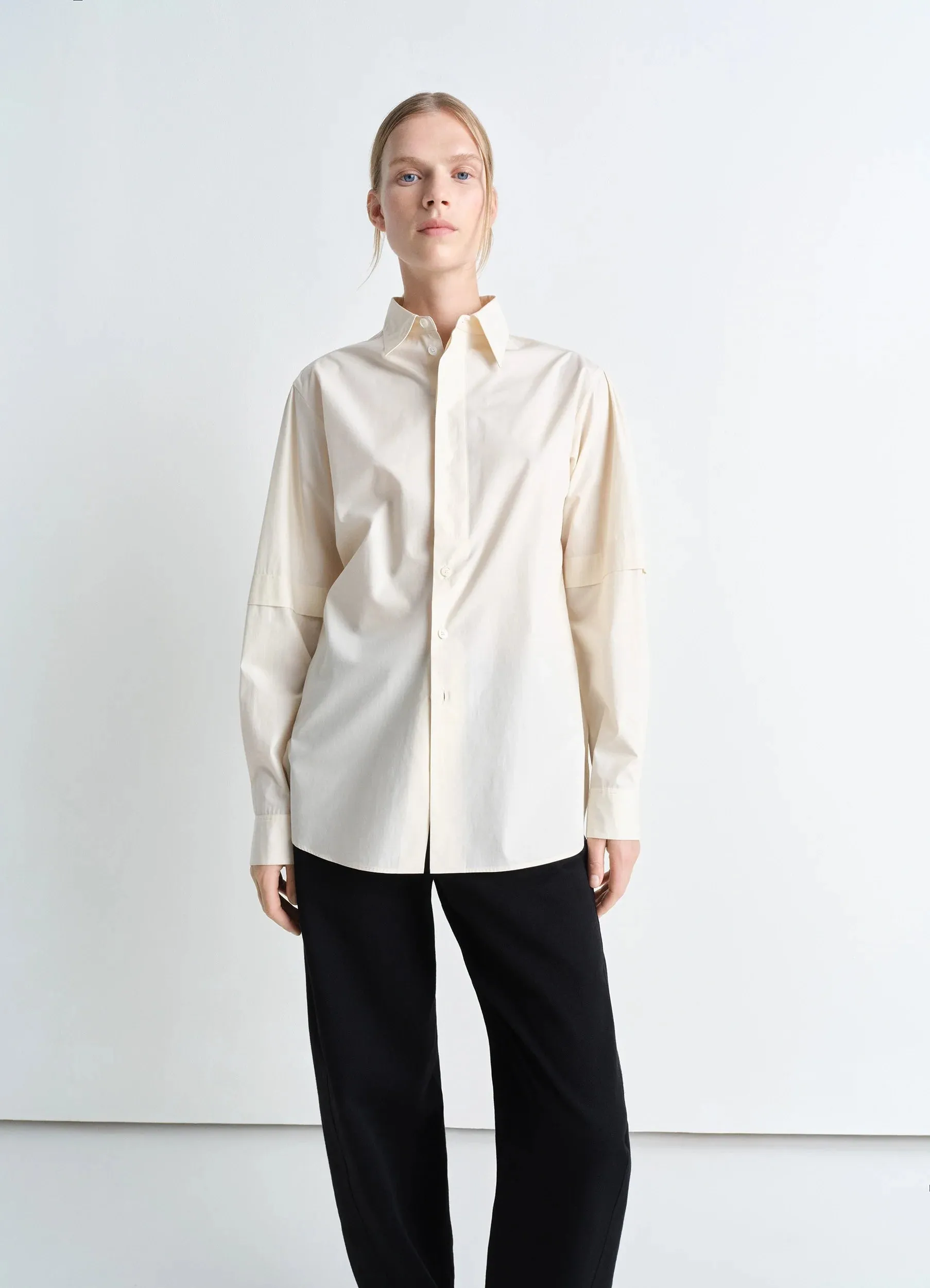 SHIRT WITH SLITS sold by Lemaire