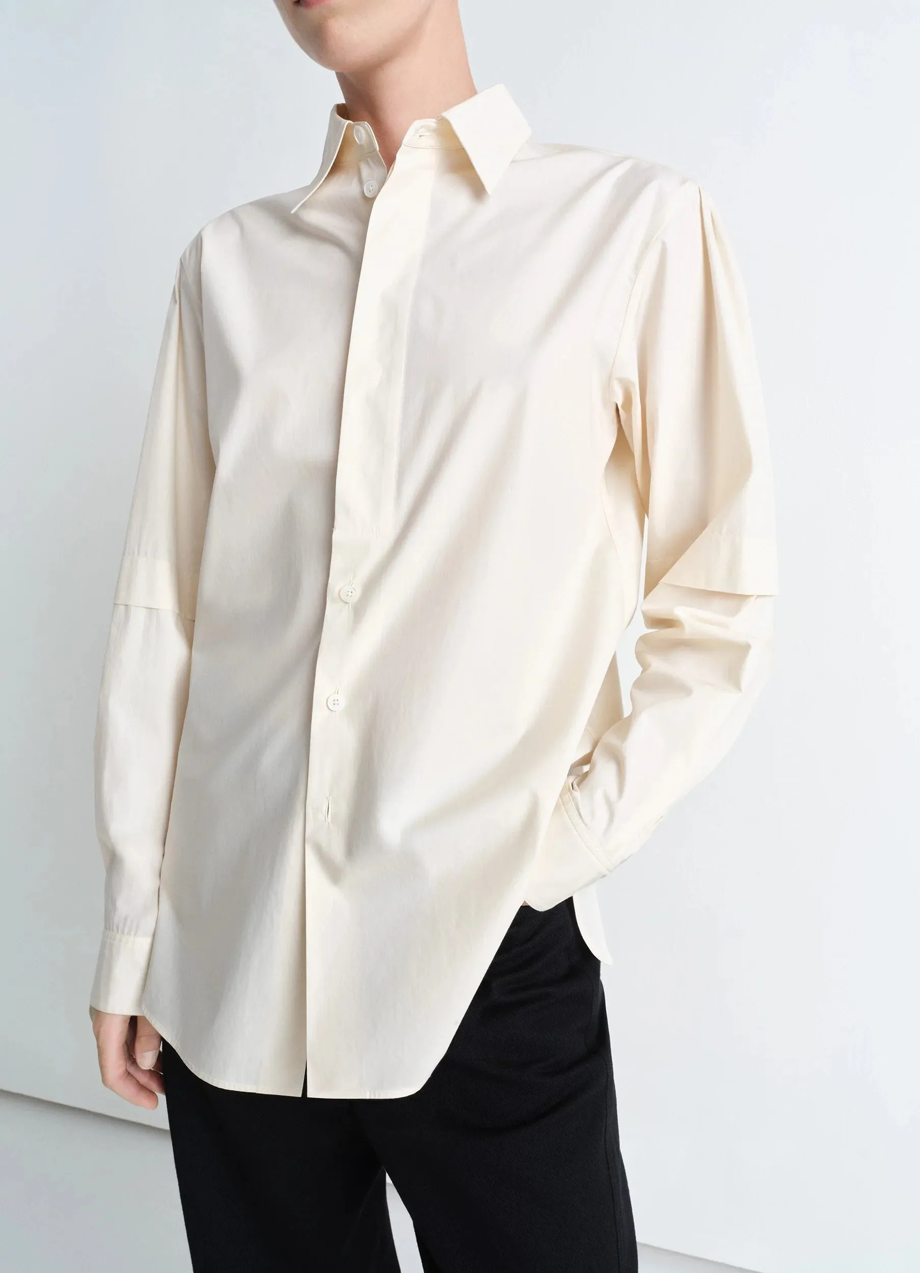 SHIRT WITH SLITS sold by Lemaire product image thumbnail 4