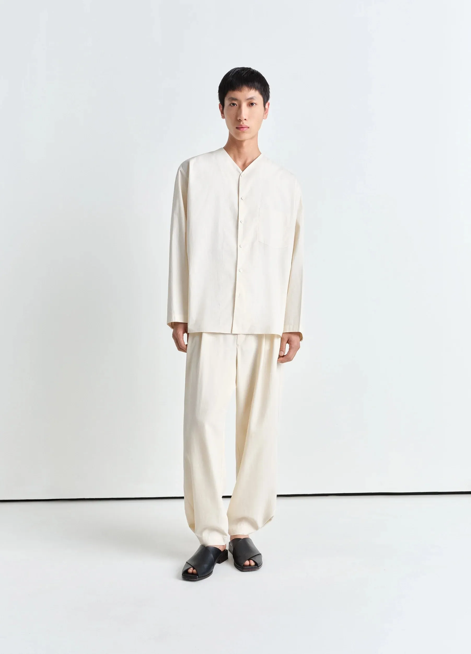 V NECK SHIRT sold by Lemaire product image thumbnail 2