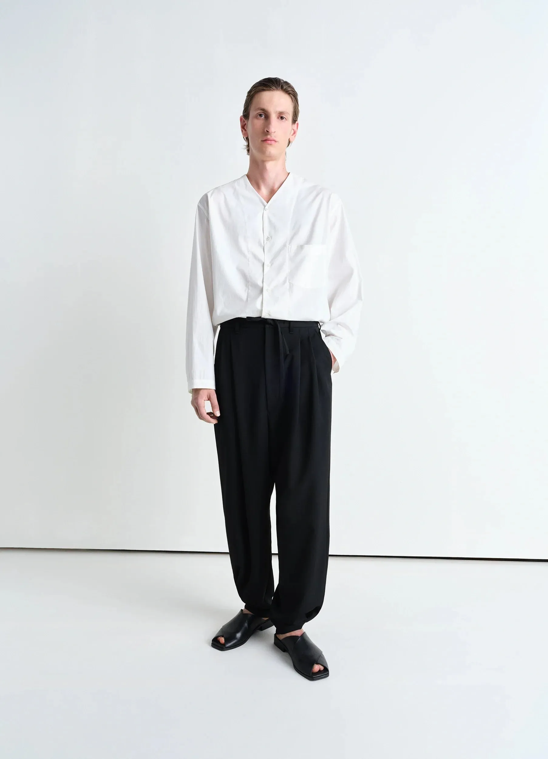 V NECK SHIRT sold by Lemaire product image thumbnail 3