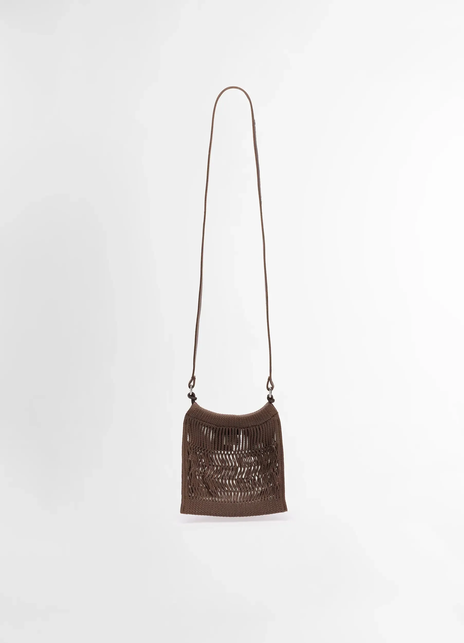MINI CROSSBODY FILT NET BAG sold by Lemaire