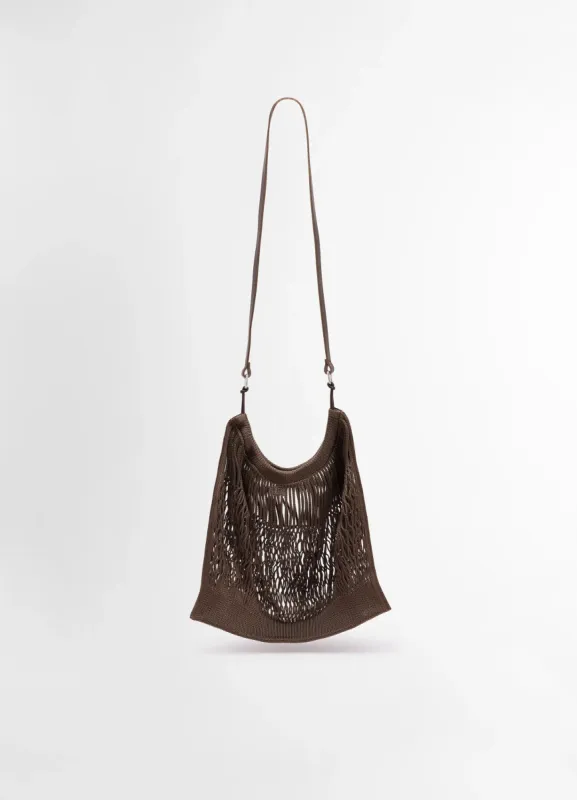 LARGE CROSSBODY FILT NET SHOPPING BAG sold by Lemaire
