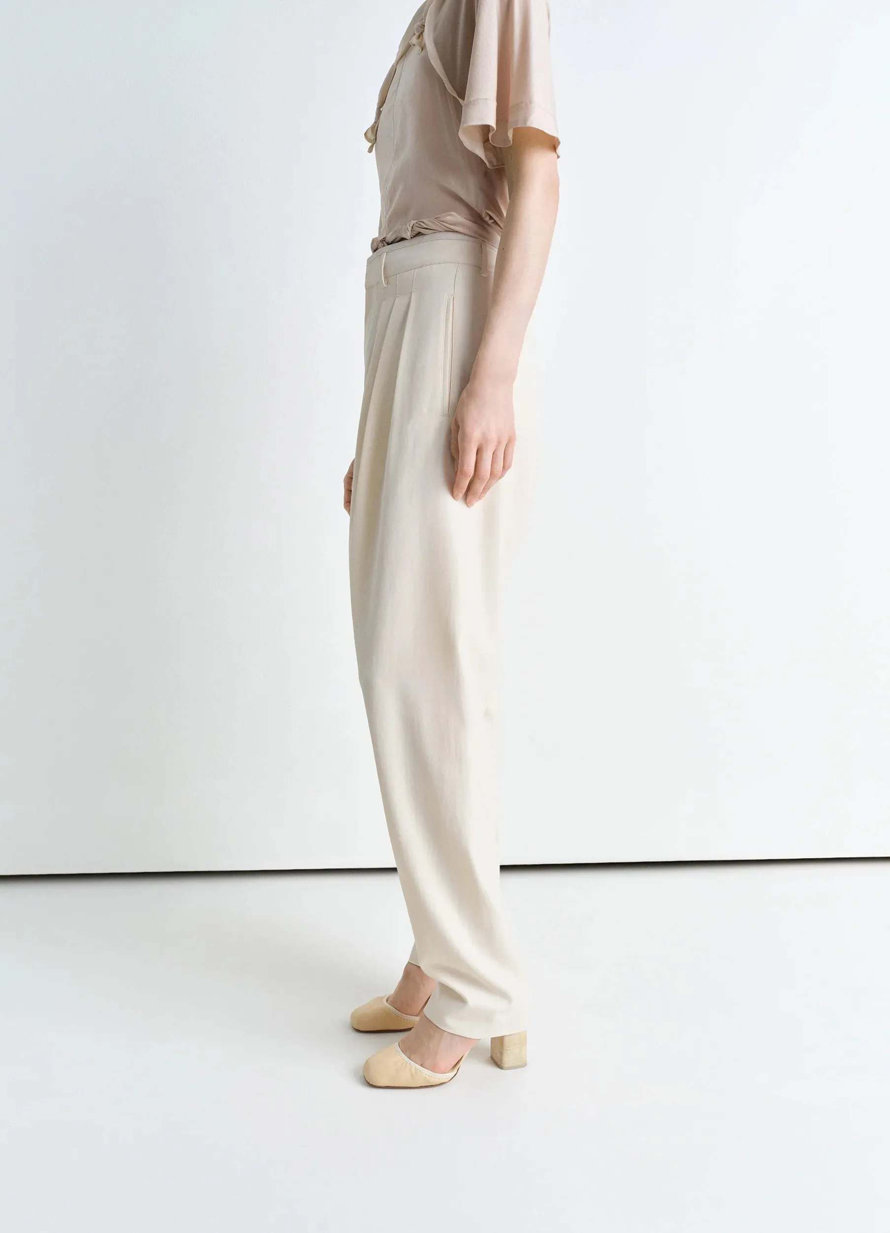 PLEATED TAILORED PANTS sold by Lemaire product image thumbnail 2