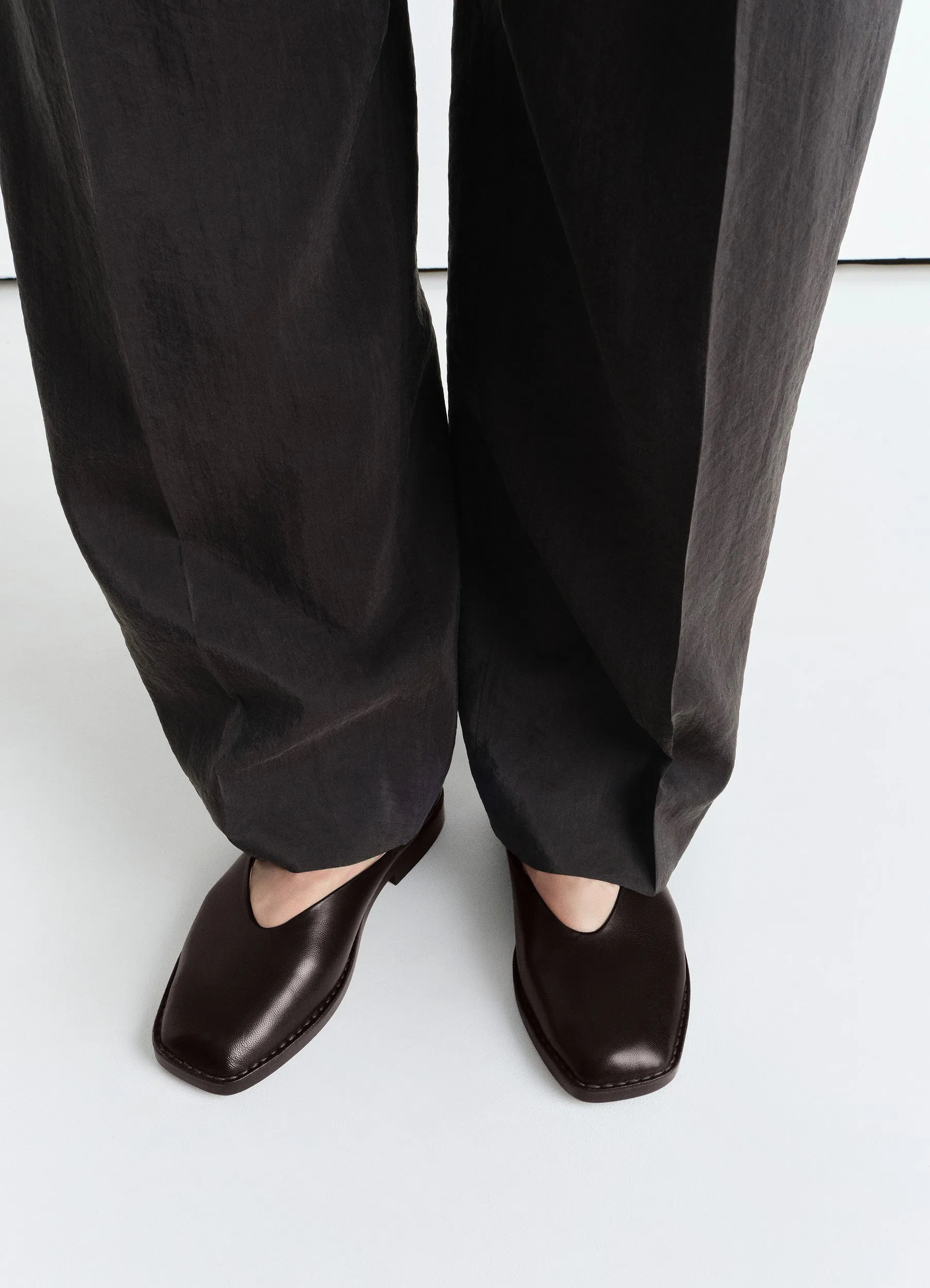 BALLERINA SHOES IN LEATHER sold by Lemaire product image thumbnail 2