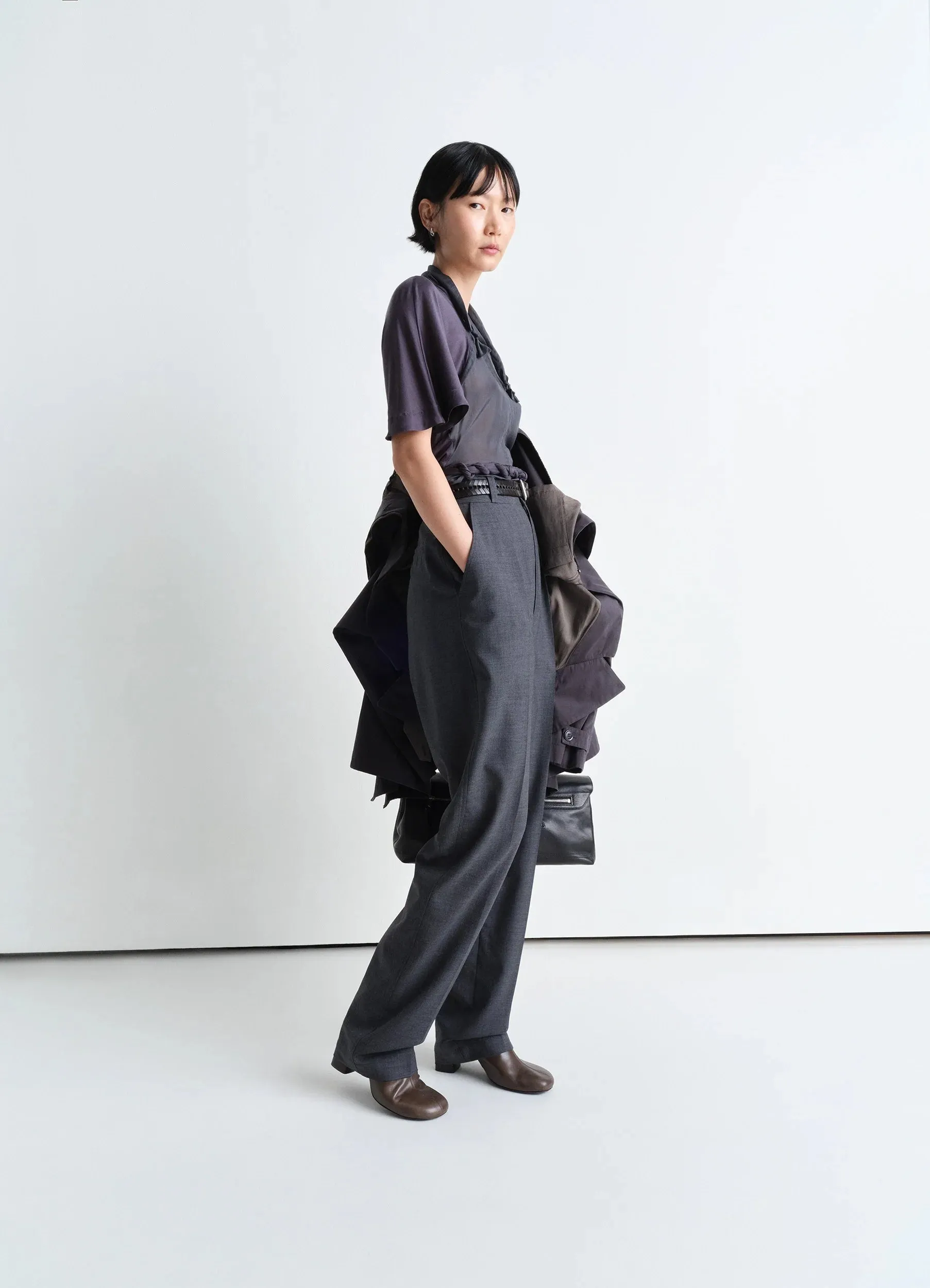 DROPPED CROTCH SOFT PANTS sold by Lemaire product image thumbnail 5