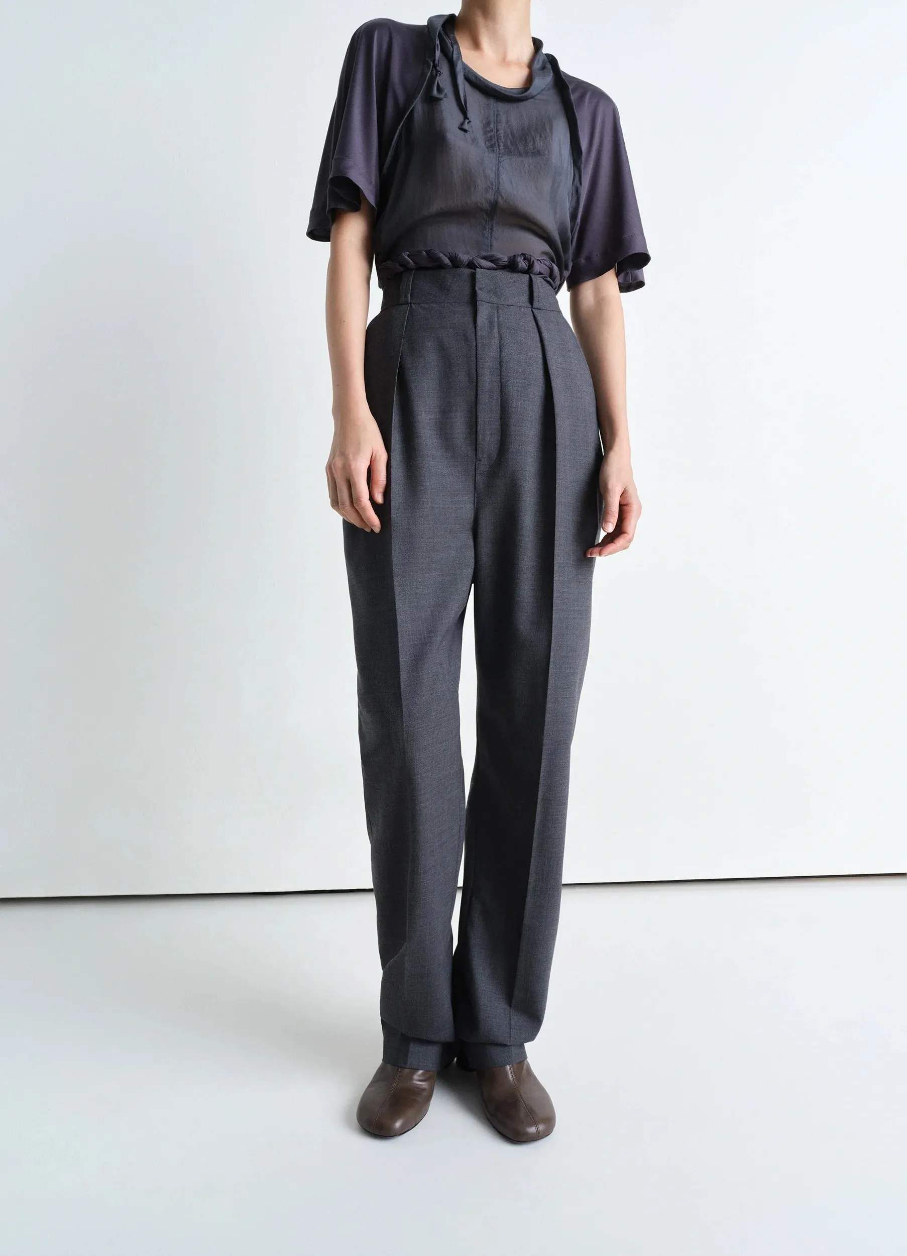 DROPPED CROTCH SOFT PANTS sold by Lemaire product image thumbnail 2