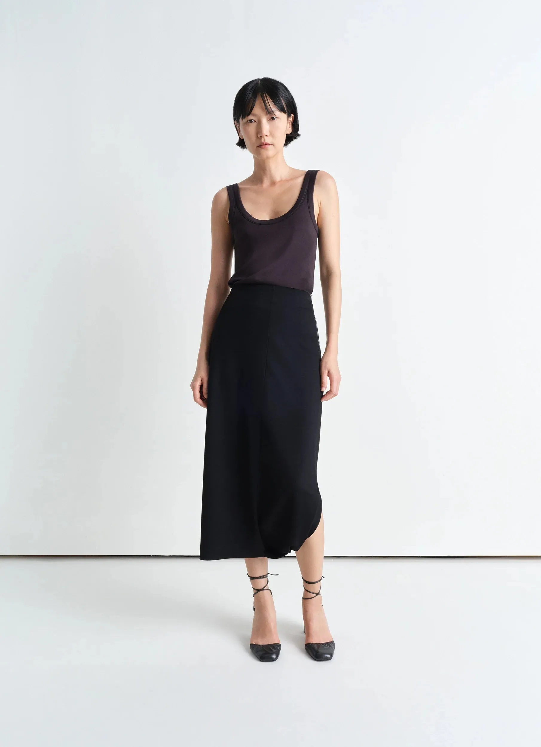 TWISTED HEM SKIRT sold by Lemaire