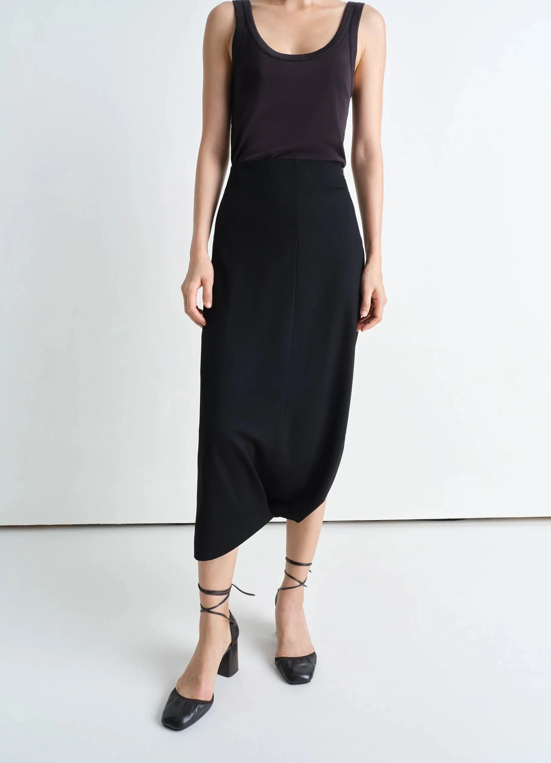 TWISTED HEM SKIRT sold by Lemaire product image thumbnail 2