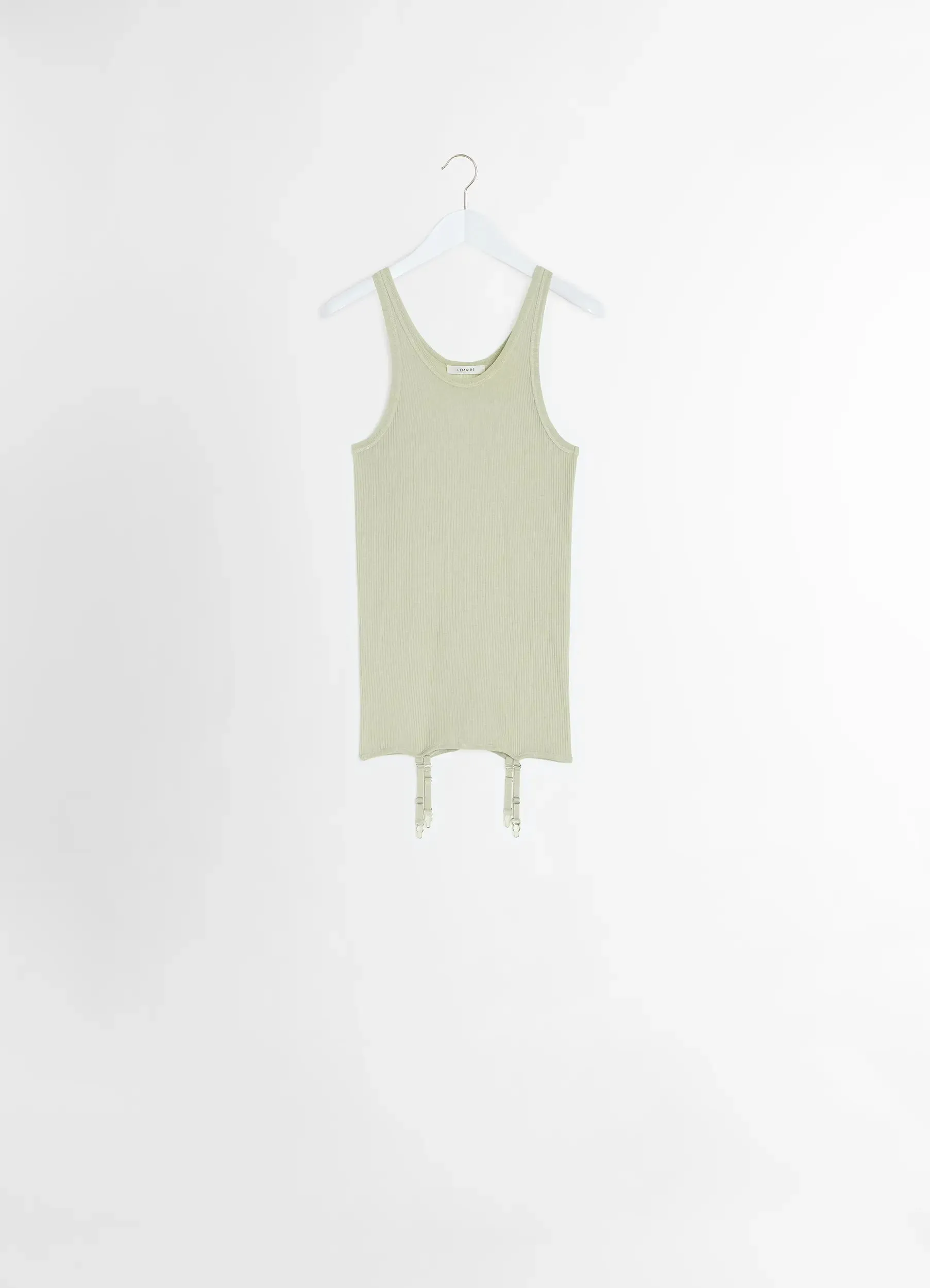 SEAMLESS RIB TANK TOP WITH SUSPENDERS sold by Lemaire product image thumbnail 3