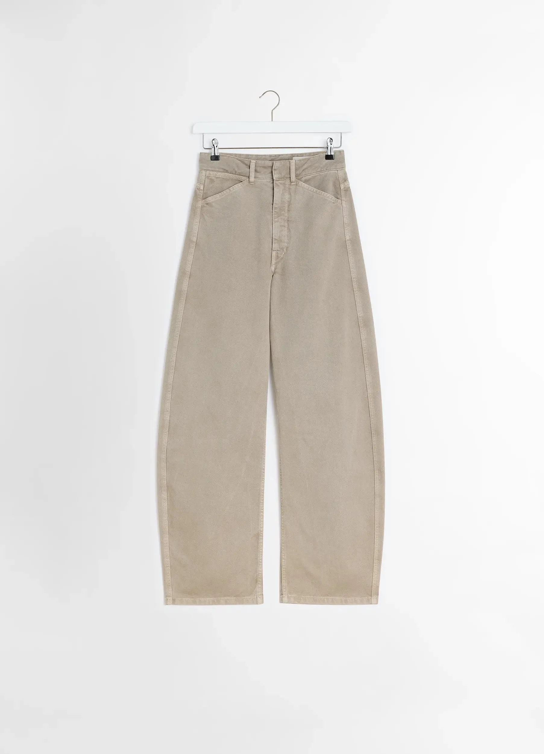 HIGH WAISTED CURVED PANTS sold by Lemaire product image thumbnail 5