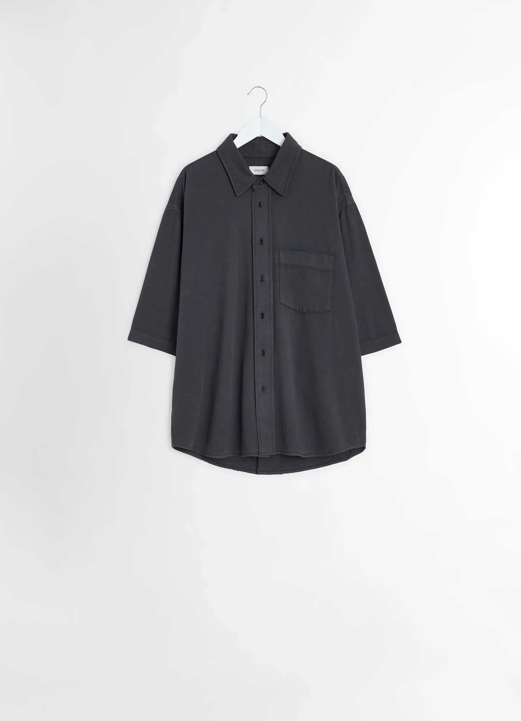 SHORT SLEEVE DENIM SHIRT sold by Lemaire product image thumbnail 4