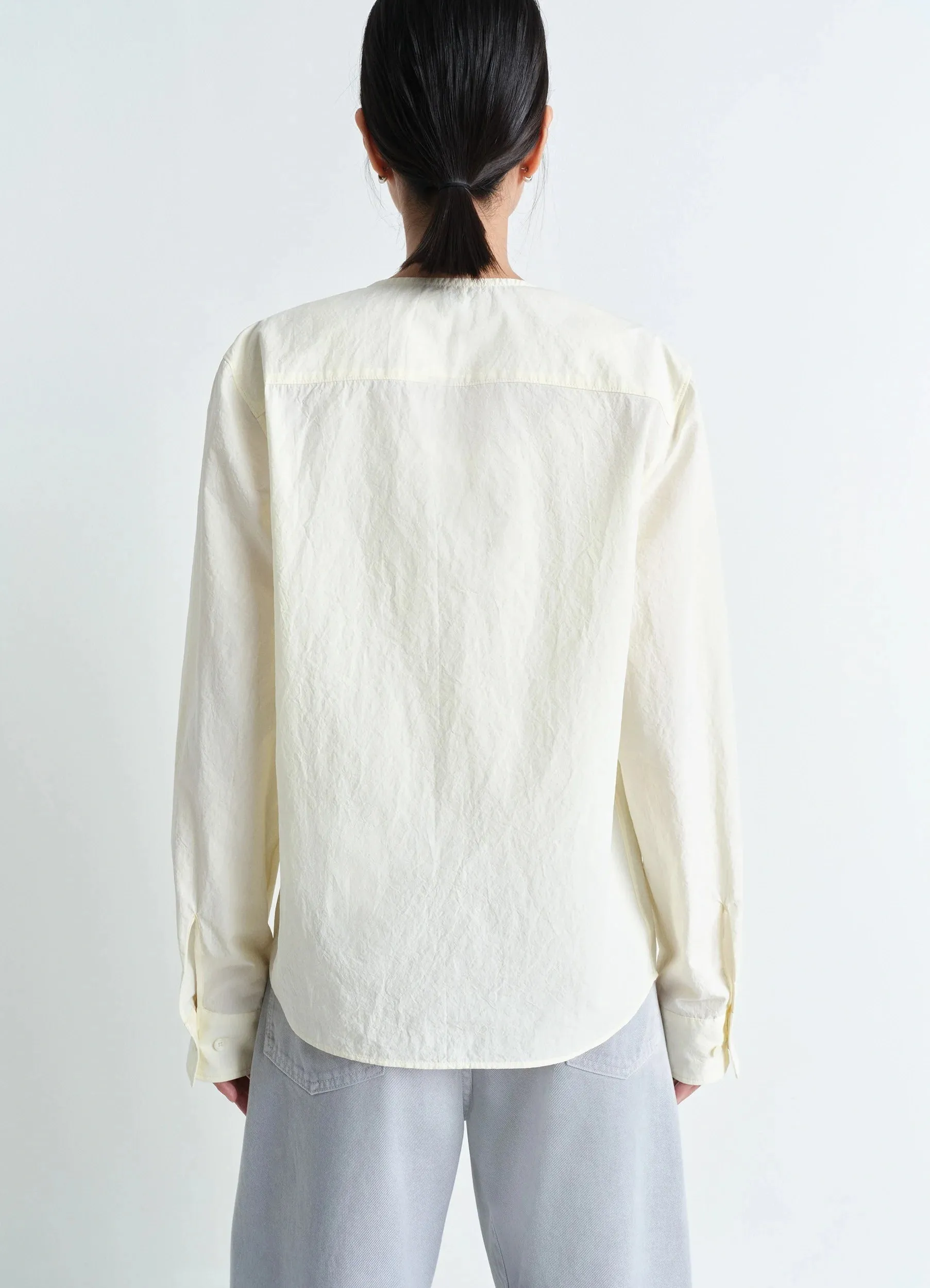 SOFT COLLAR BLOUSE sold by Lemaire product image thumbnail 3
