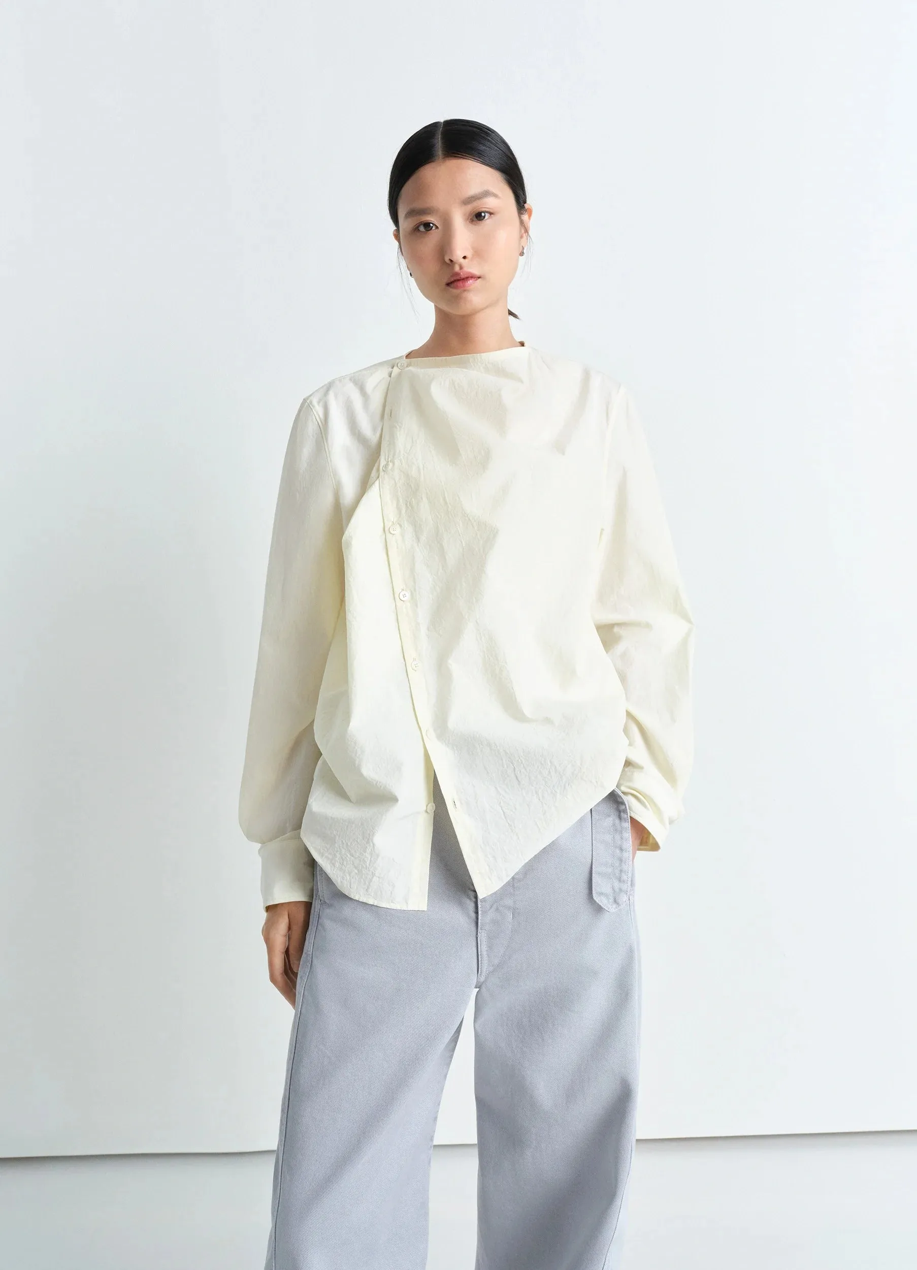 SOFT COLLAR BLOUSE sold by Lemaire product image thumbnail 2