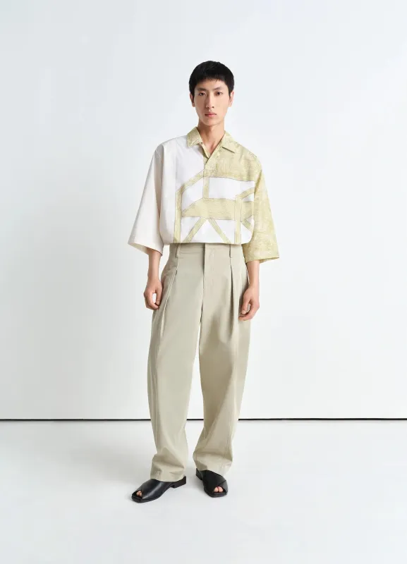 MAXI PLEATED PANTS sold by Lemaire