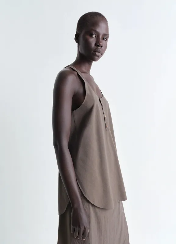 BIAS CUT TANK TOP sold by Lemaire