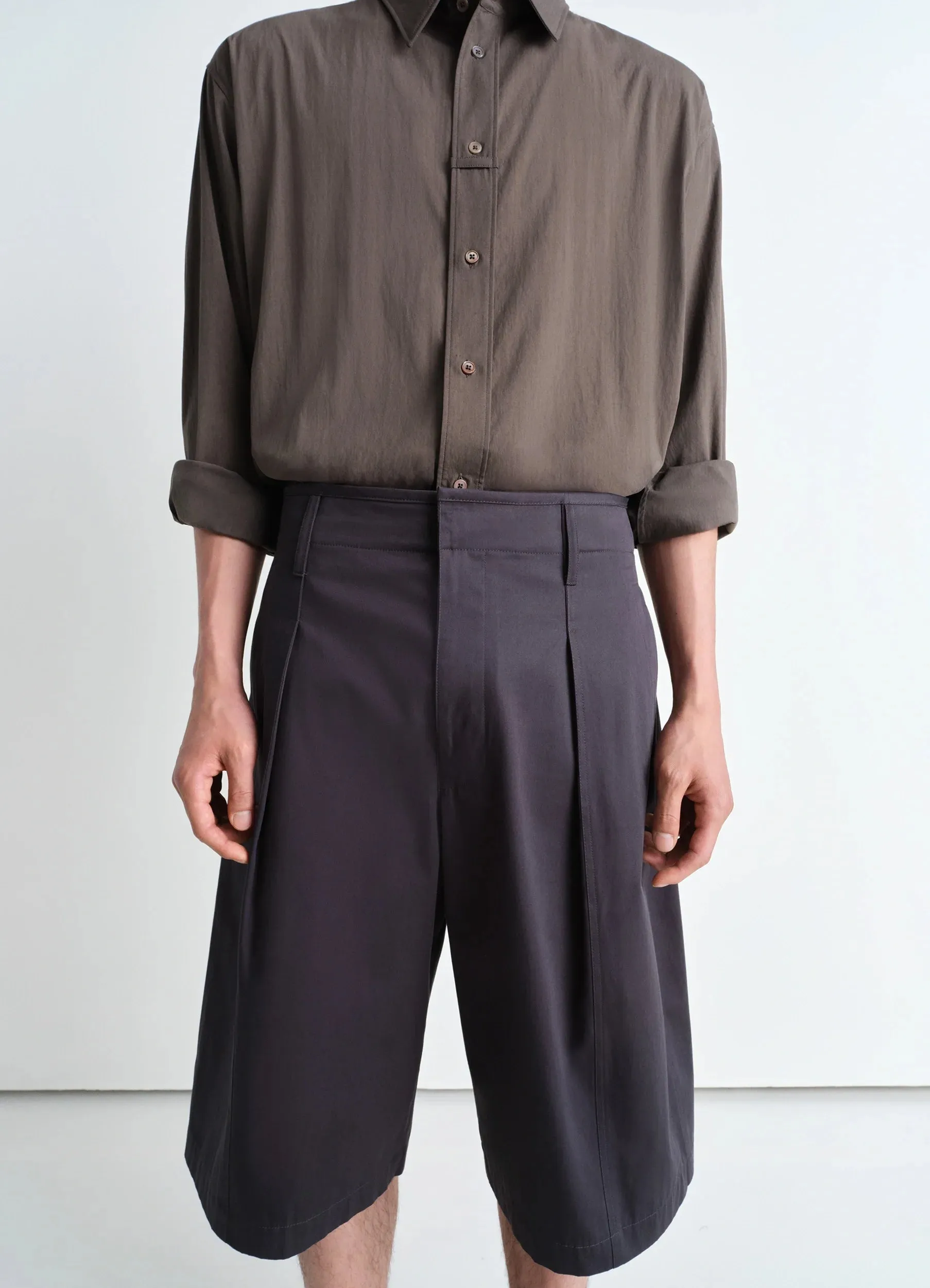 MAXI PLEATED BERMUDA sold by Lemaire product image thumbnail 2