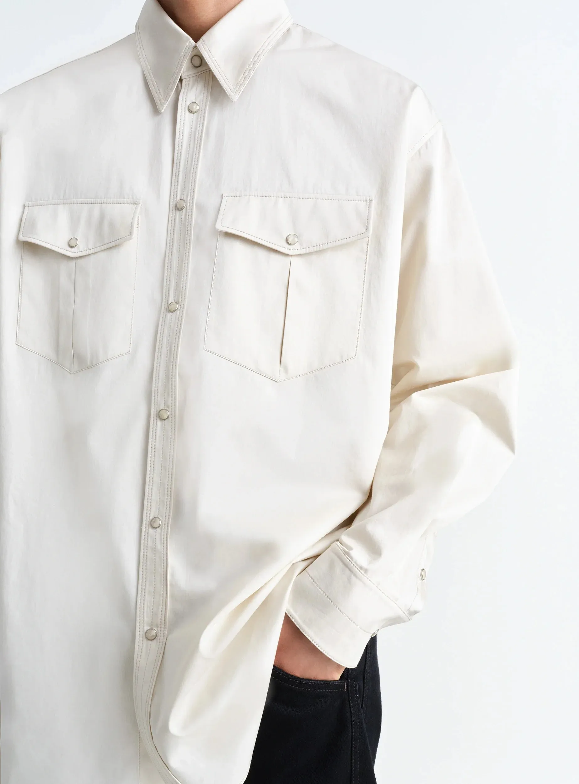 WESTERN SHIRT sold by Lemaire product image thumbnail 4