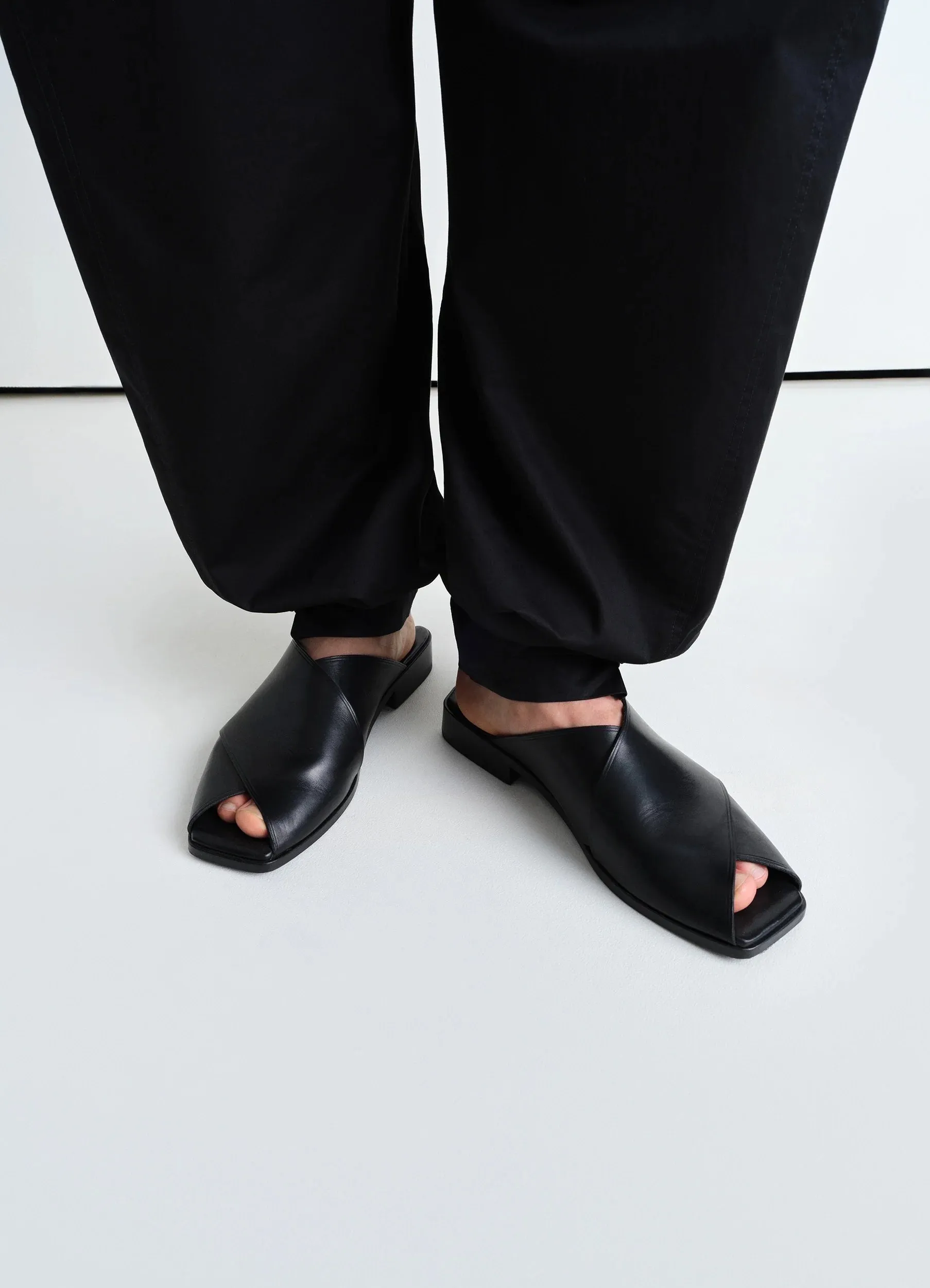 CROSS FLAT SANDALS sold by Lemaire product image thumbnail 2