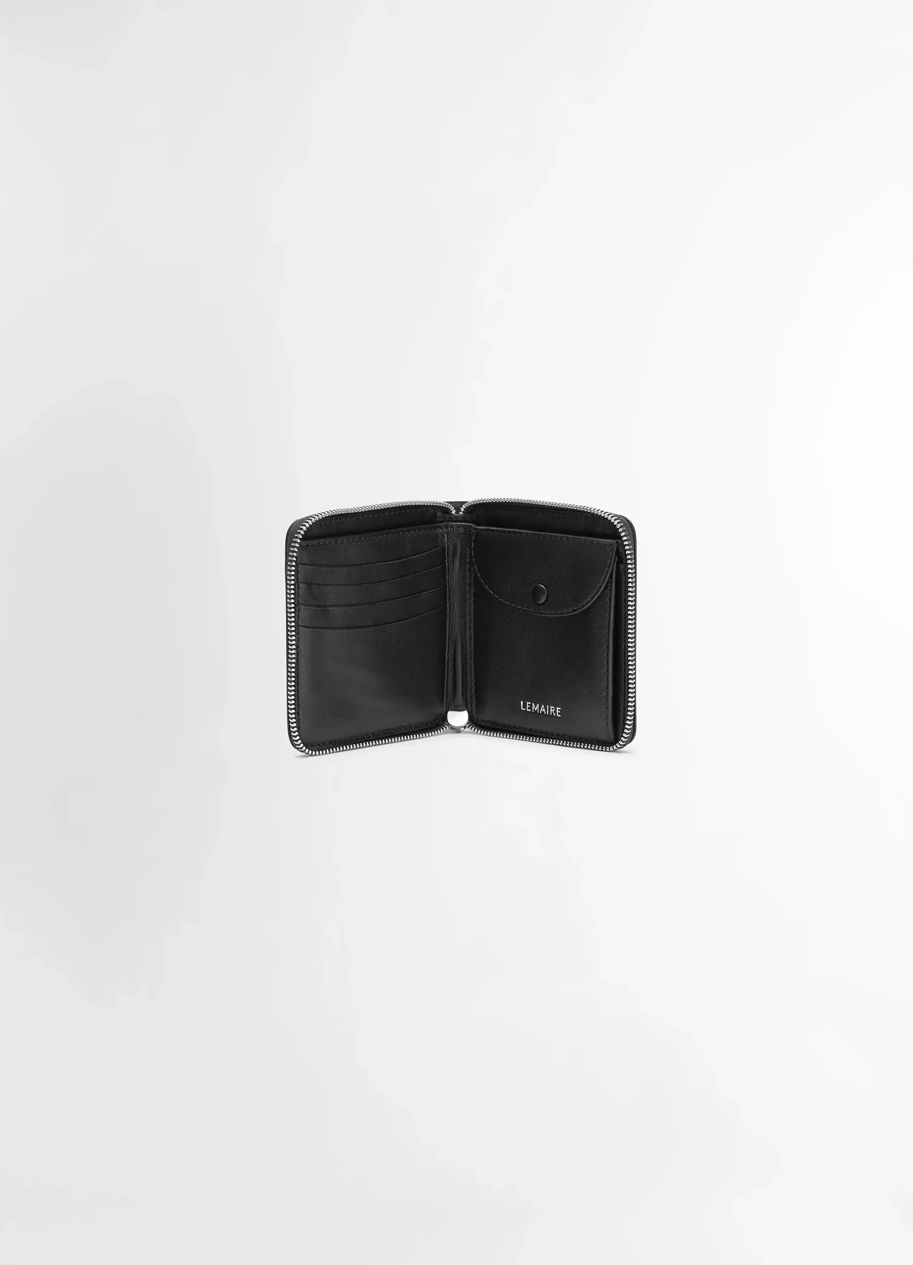PATINA ZIP COMPACT BI FOLD IN LEATHER sold by Lemaire product image thumbnail 3