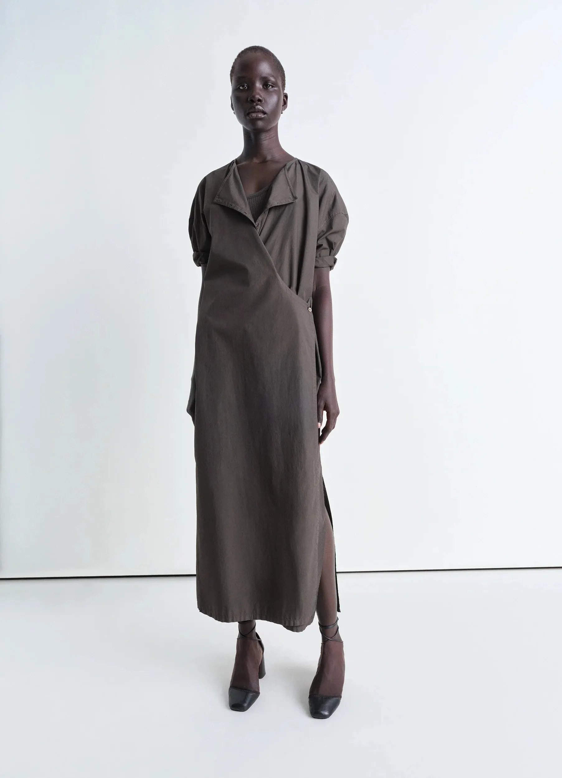 SHORT SLEEVE TWISTED DRESS sold by Lemaire