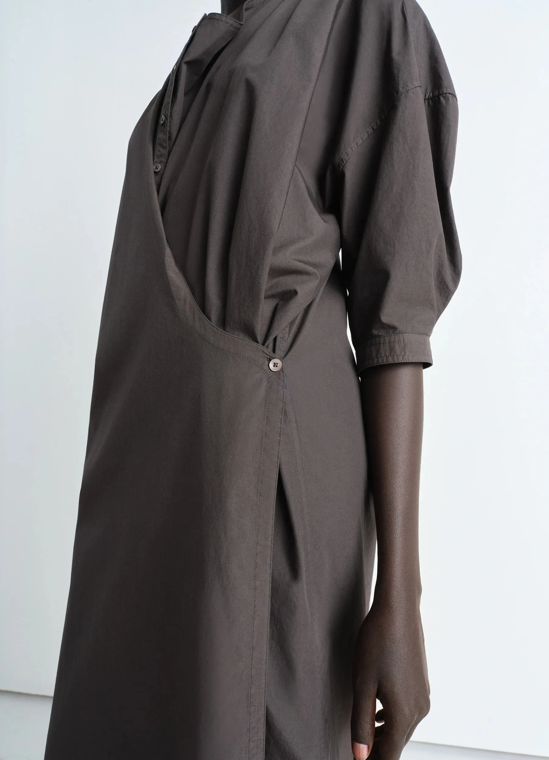 SHORT SLEEVE TWISTED DRESS sold by Lemaire product image thumbnail 4