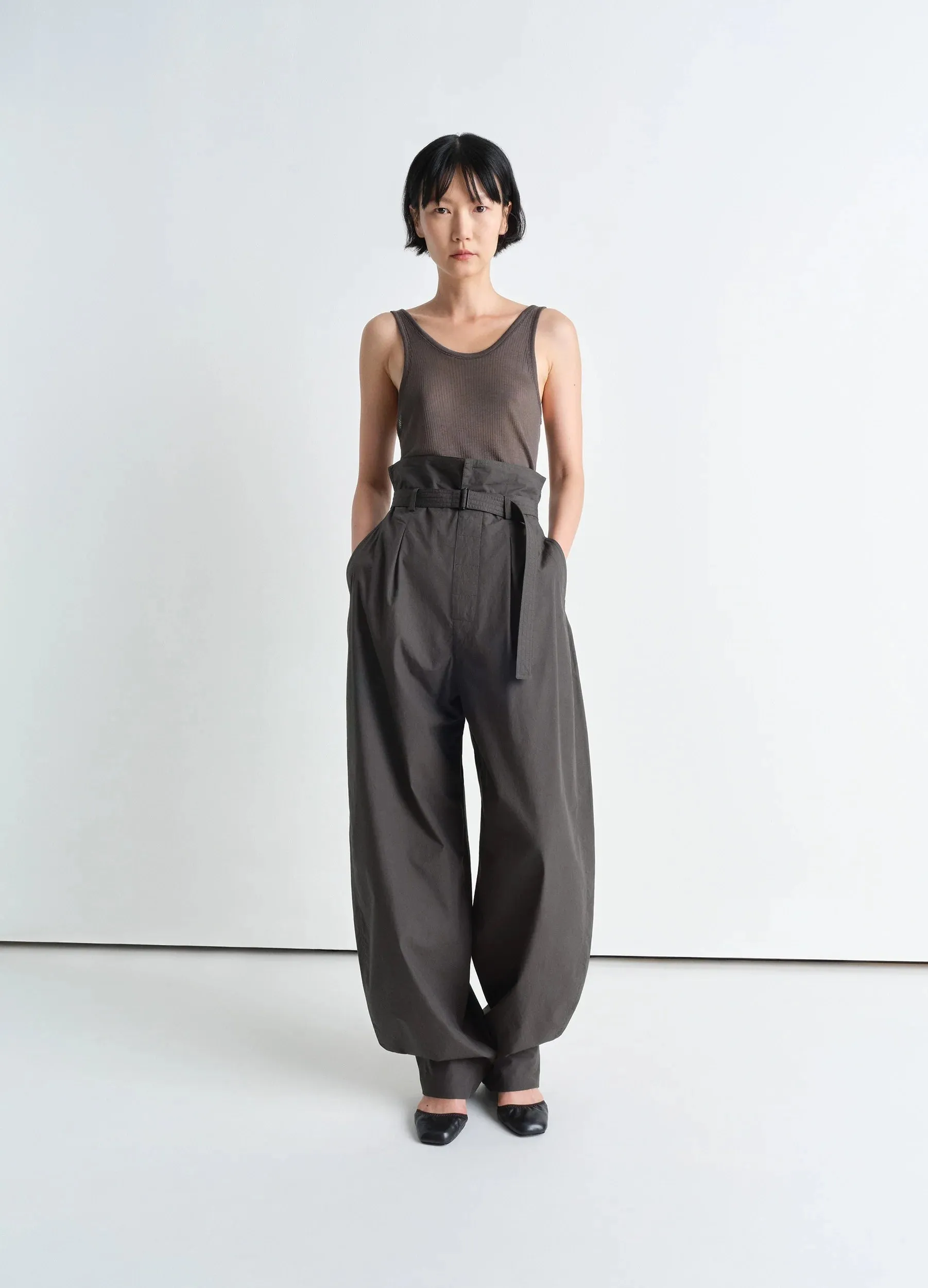 FOLDED WAISTBAND PANTS sold by Lemaire product image thumbnail 3