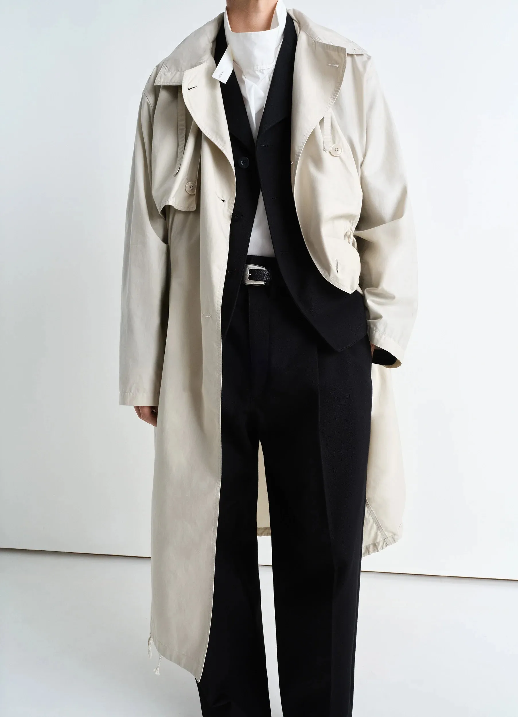 LIGHT HOODED TRENCH sold by Lemaire product image thumbnail 2