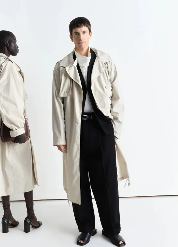 LIGHT HOODED TRENCH sold by Lemaire